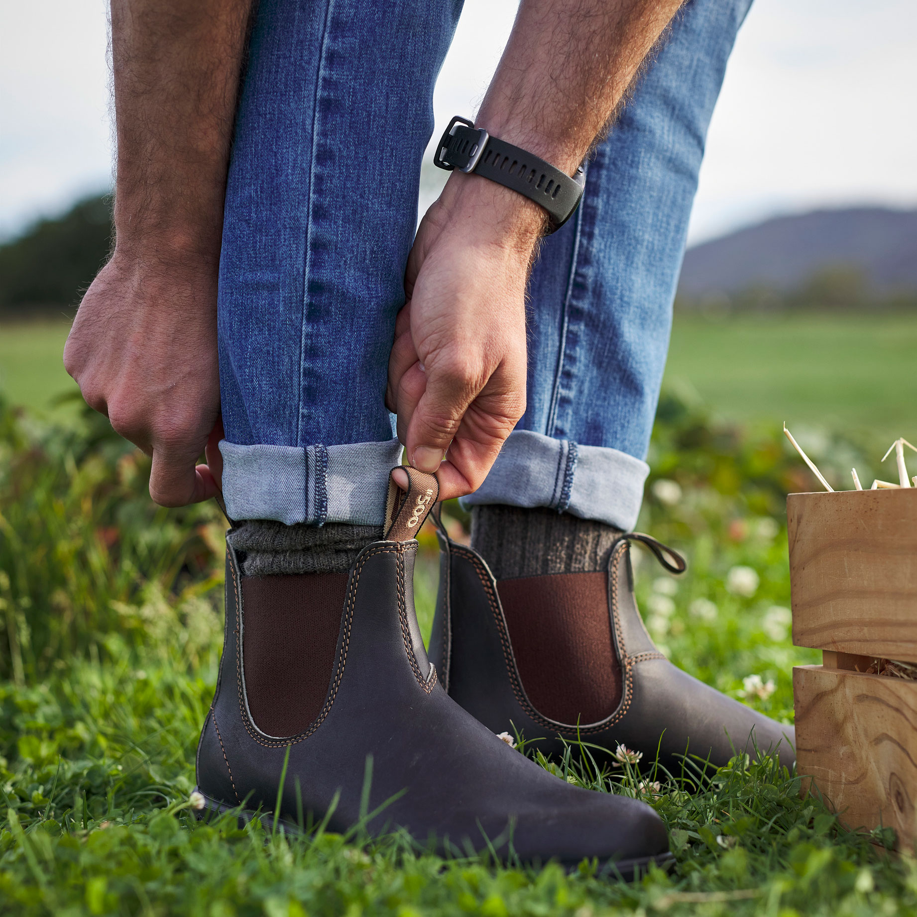 Blundstone 500 st&oslash;vler, Brun, large image number 12