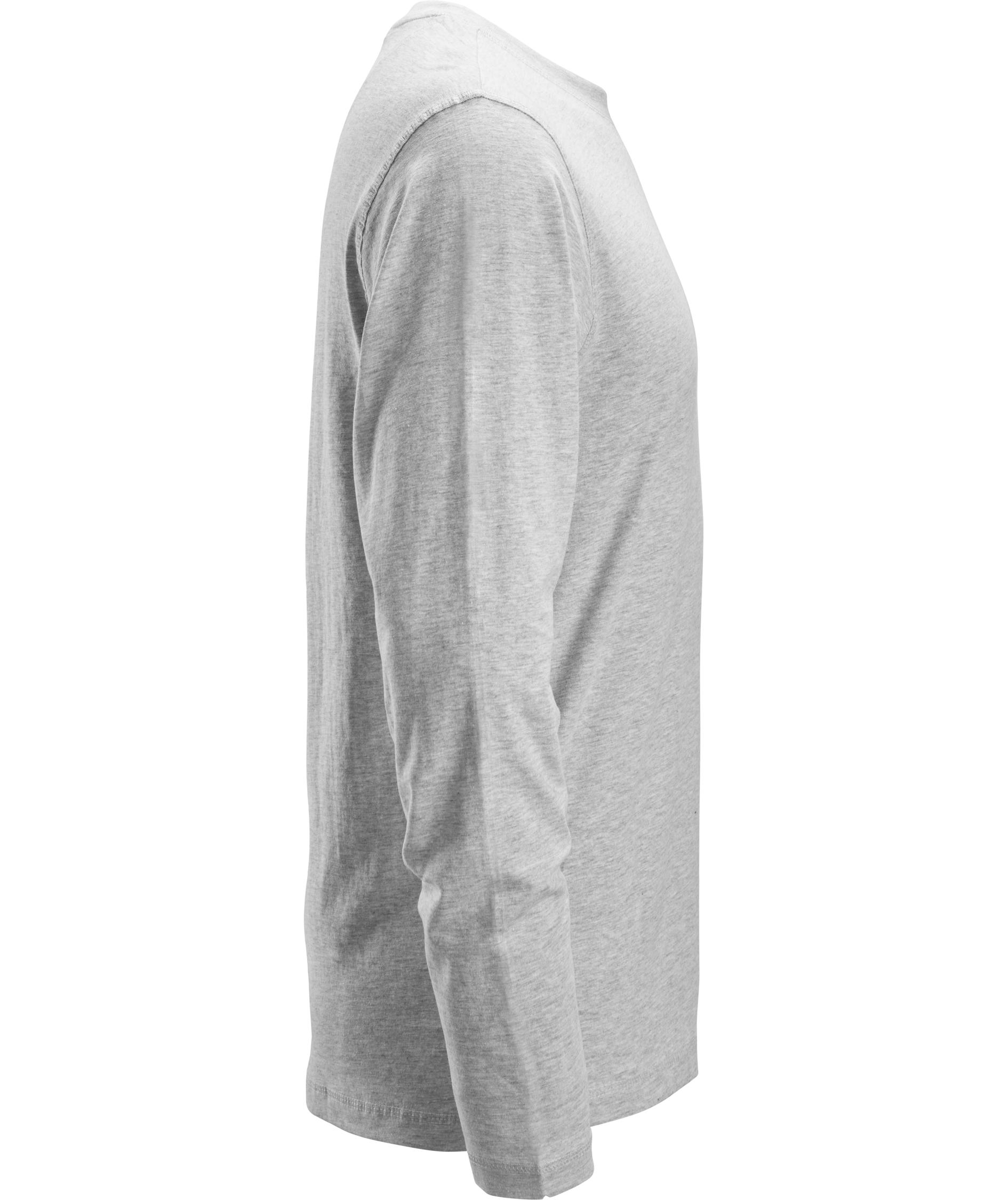 Snickers langermet T-skjorte 2496, Gr&aring;melert, large image number 2