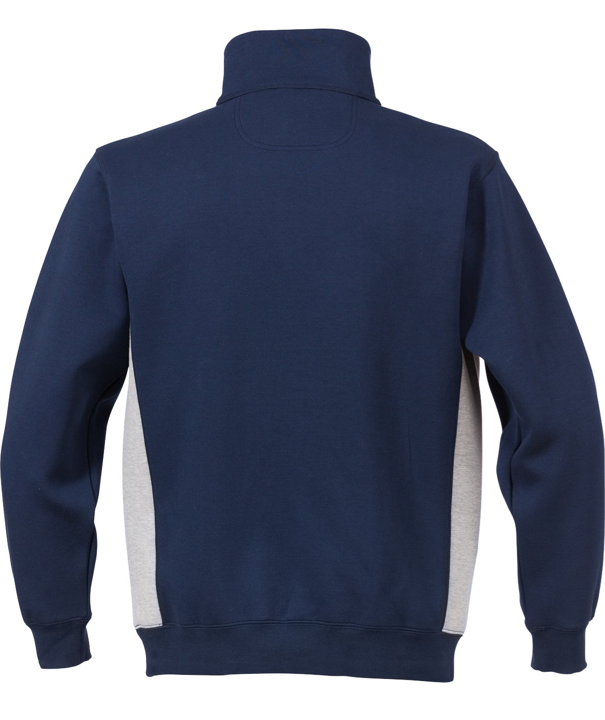 Fristads Acode sweatshirt med glidel&aring;s, Marine/Gr&aring;