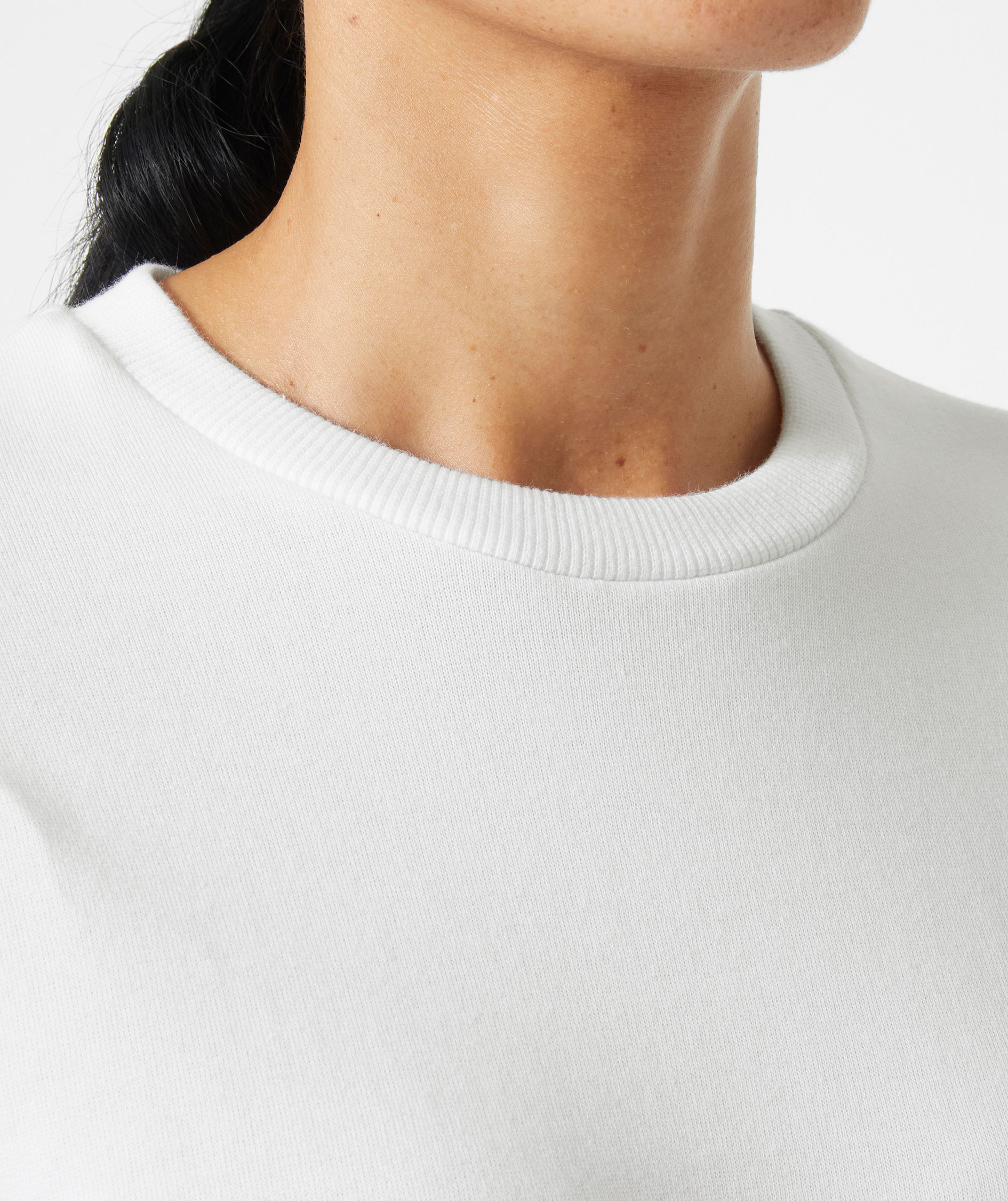 Helly Hansen Classic dame collegegenser, White, large image number 4