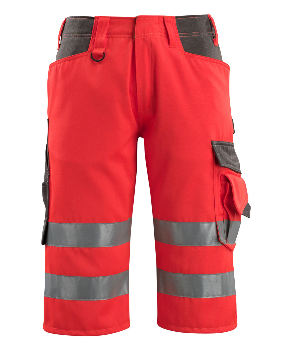 Mascot Safe Supreme Luton arbetspiratbyxa, Varsel r&ouml;d/M&ouml;rk antracit