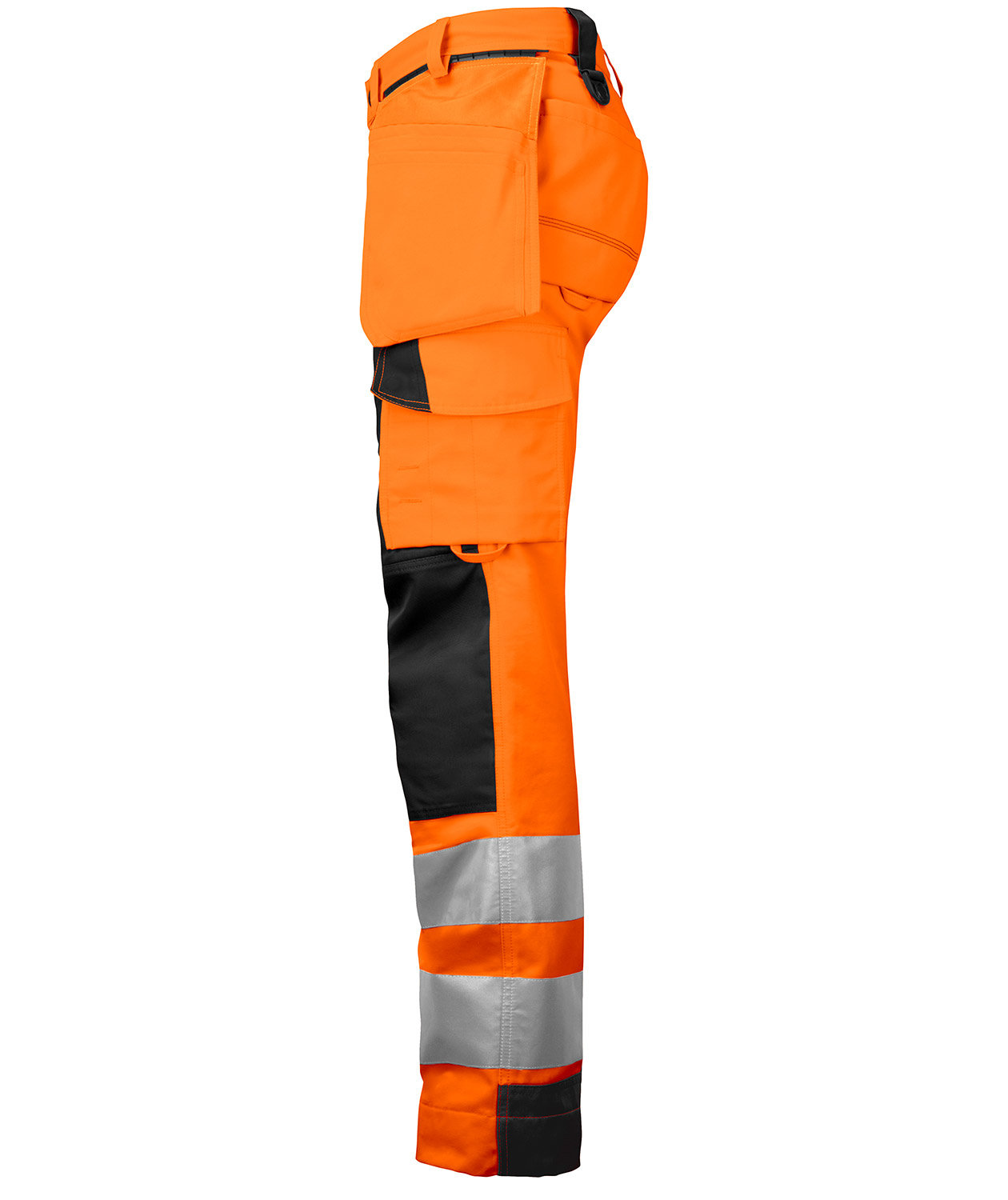 ProJob women's craftsman trousers, Hi-Vis Orange/Black, large image number 2