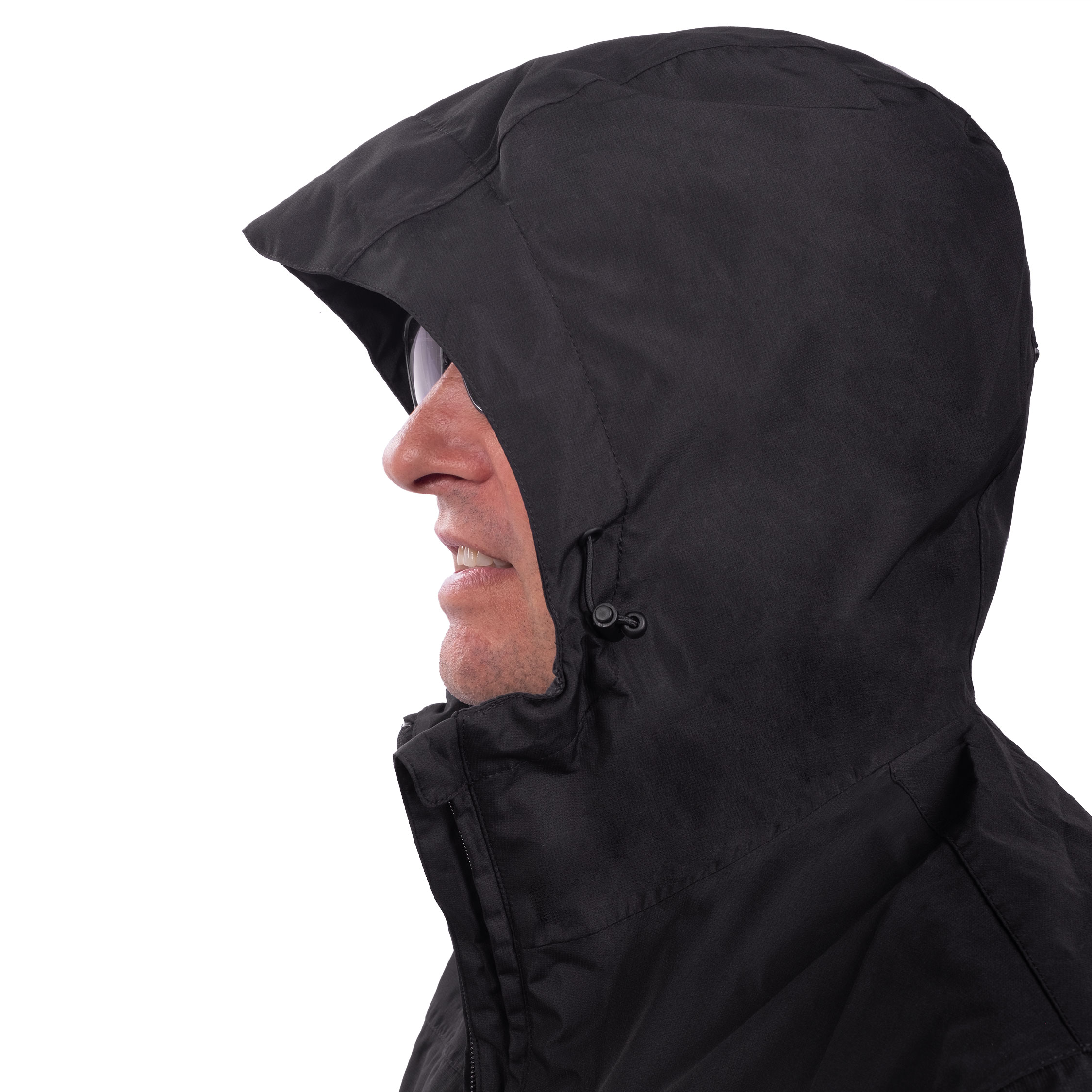 Pitch Stone skaljakke, Black, large image number 5