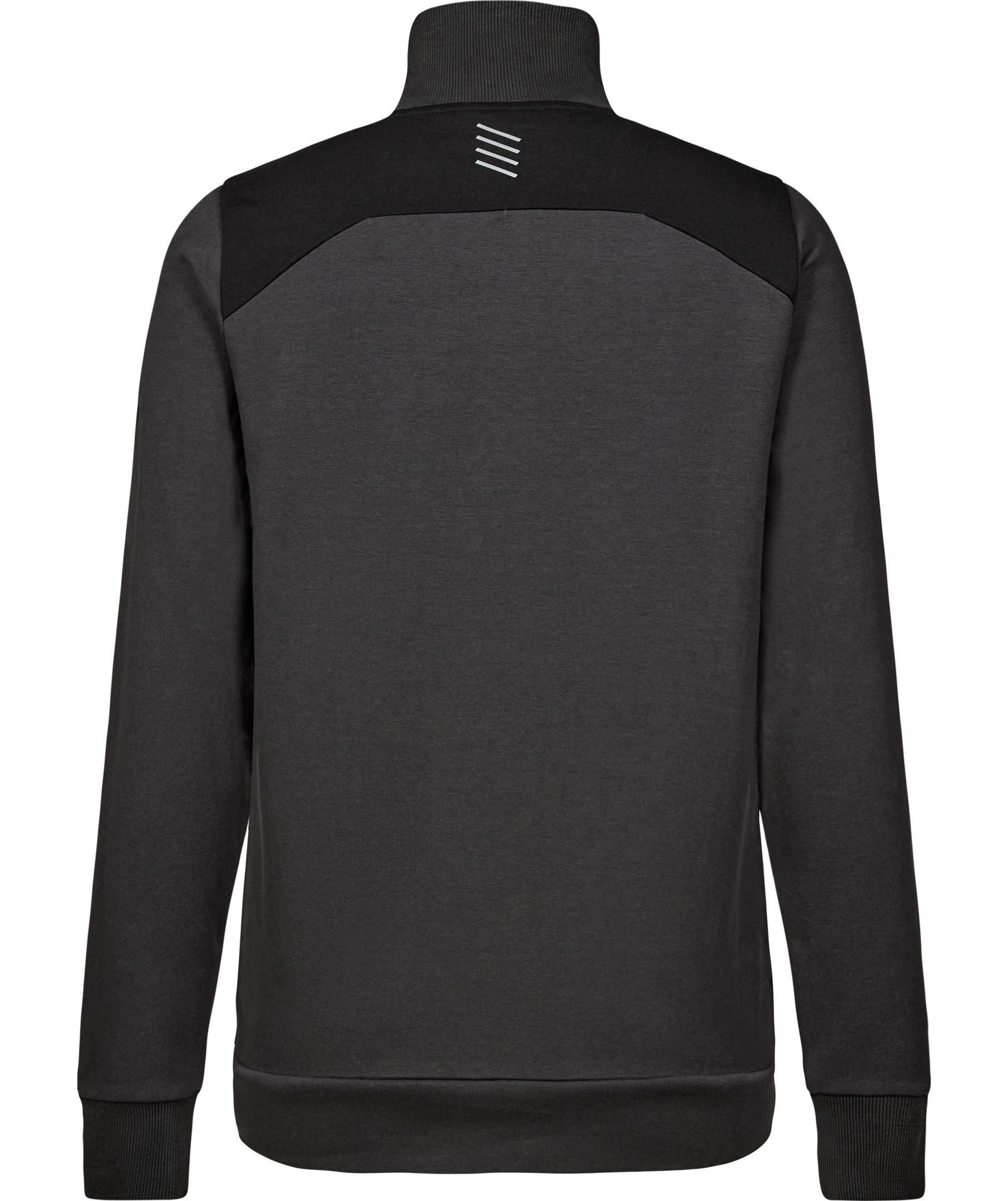 Engel Entire dame sweat cardigan, Anthracite Grey/Black, large image number 3