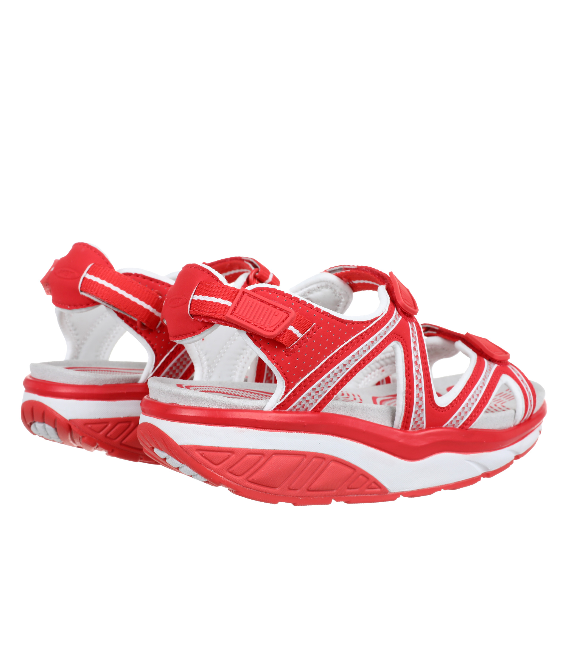 MBT Lila 6 sandaler dam, Red, large image number 2