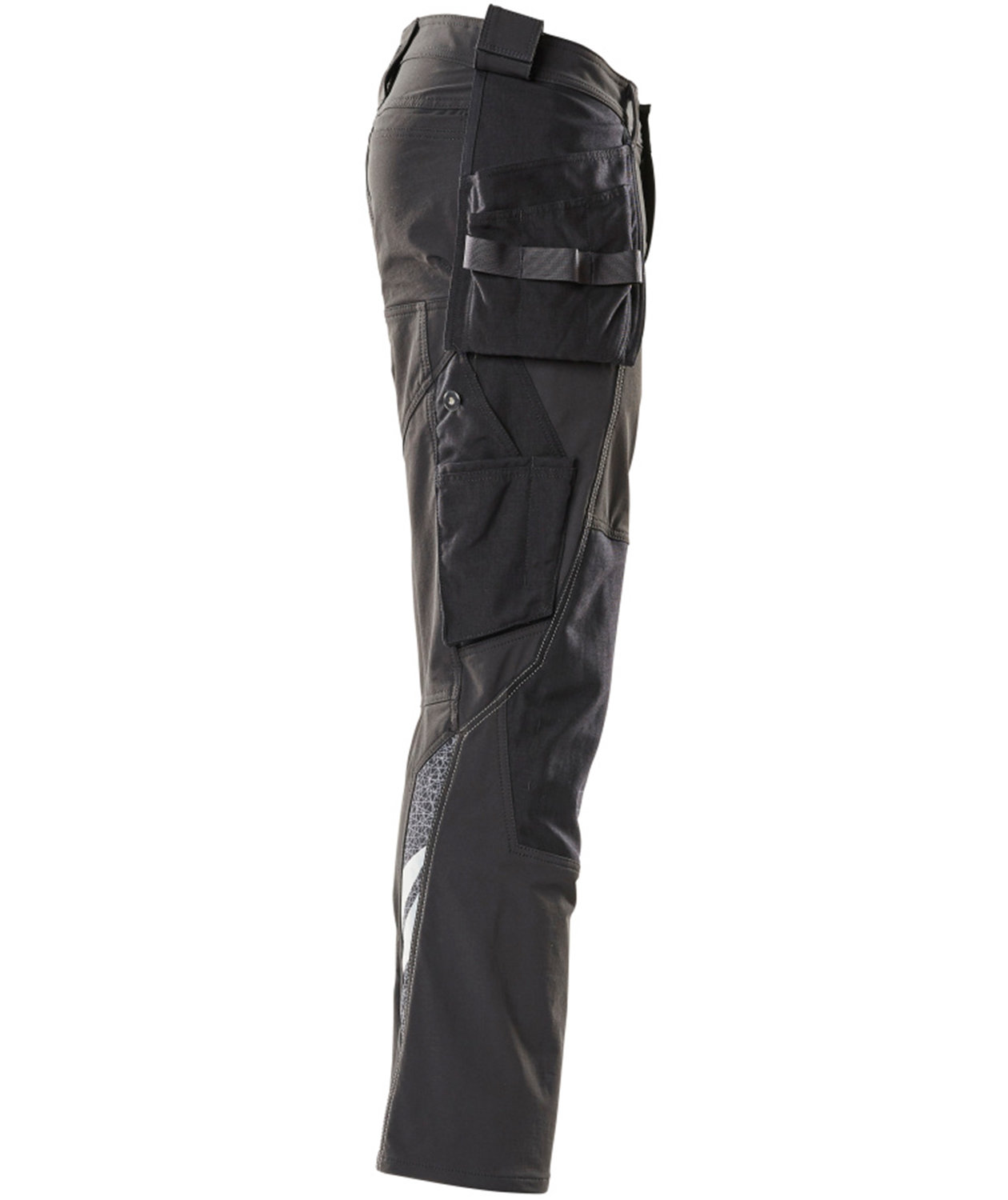 Mascot Accelerate craftsman trousers full stretch, Black, large image number 2
