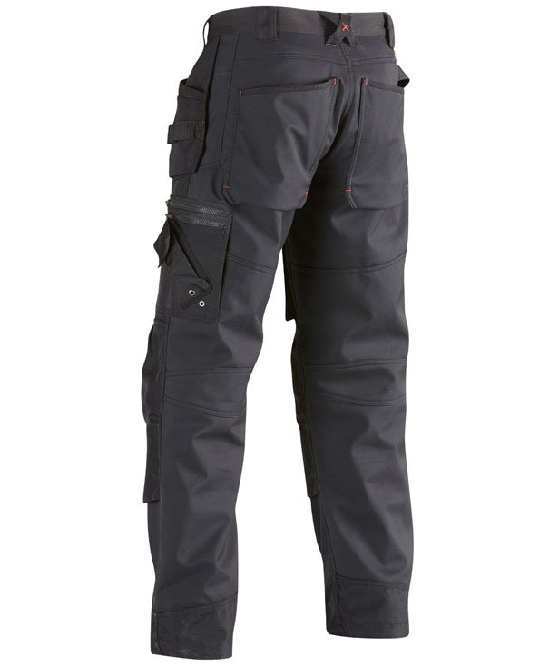 Bl&aring;kl&auml;der h&aring;ndverksbukse X1500, Svart, large image number 2