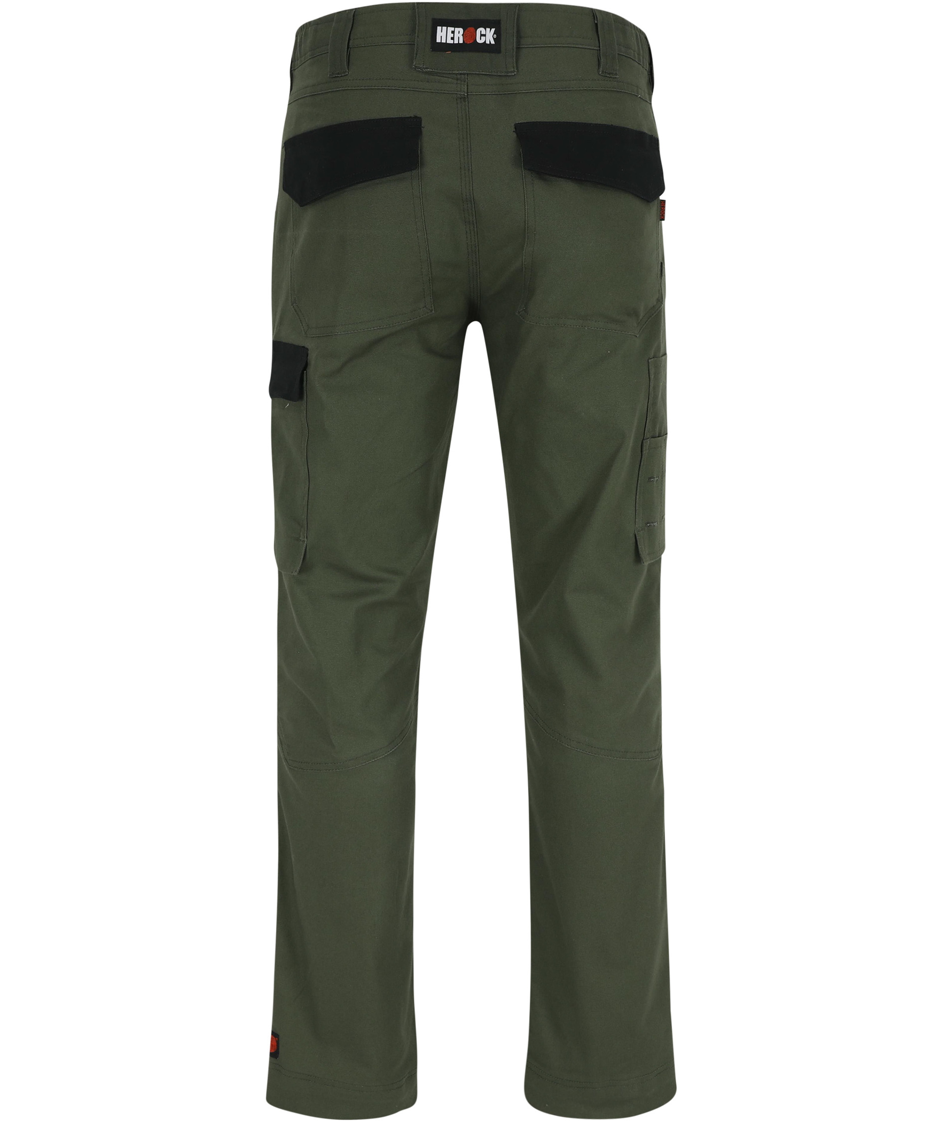 HEROCK Dero work trousers, Dark Khaki/Black, large image number 1