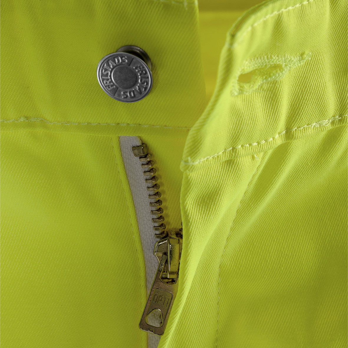 Fristads arbeidsbukse, Gul/Marine, large image number 3