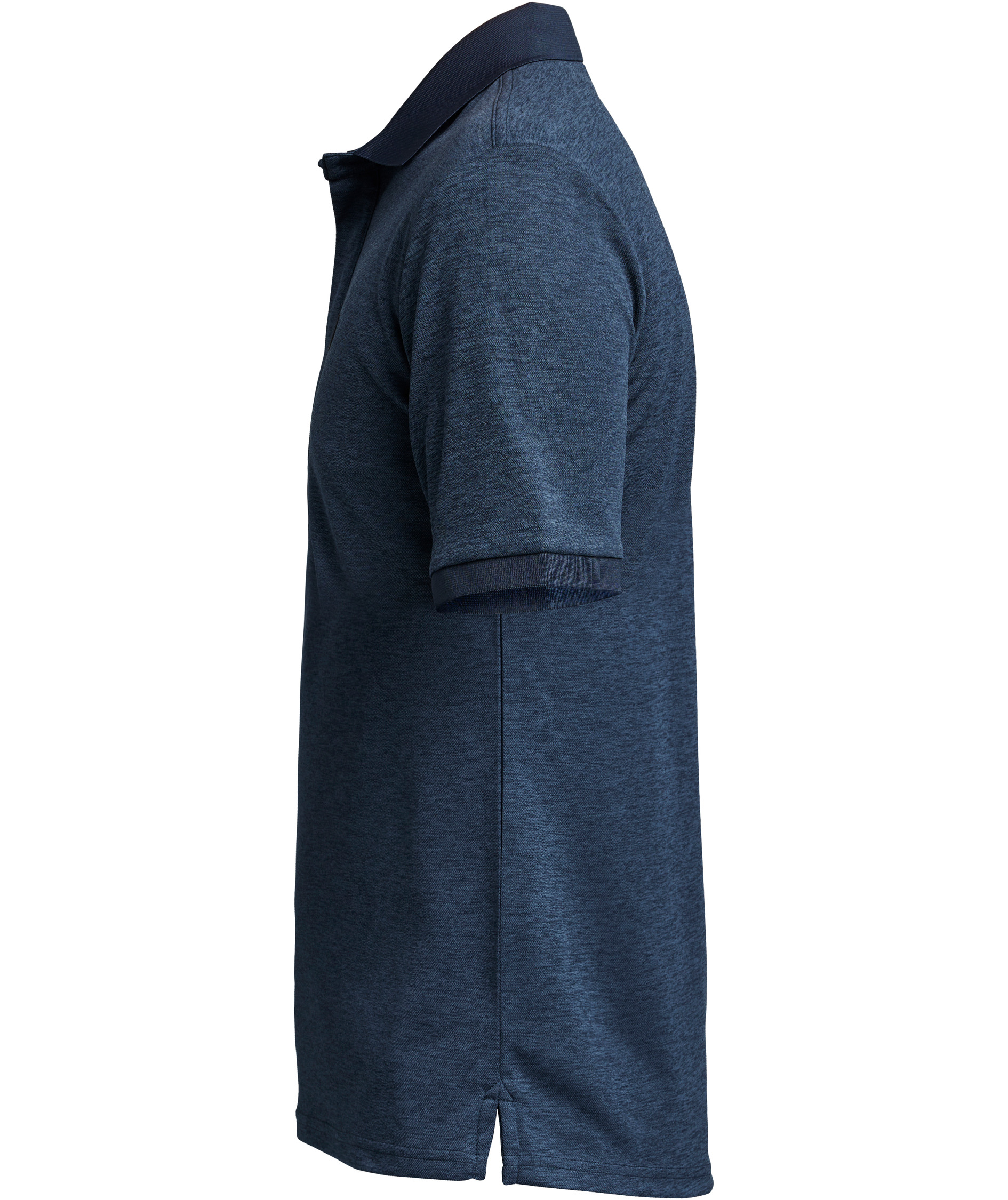 Tenson TXlite Melange polo shirt, Dark navy, large image number 3