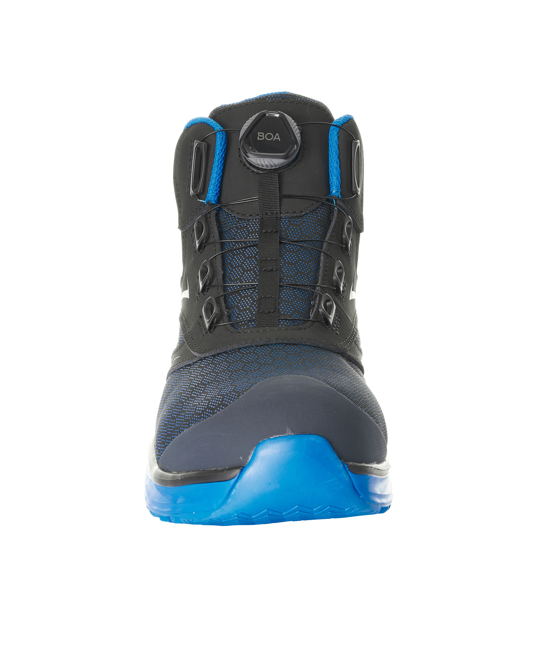 Mascot Carbon safety boots S1P, Black/Cobalt Blue, large image number 1