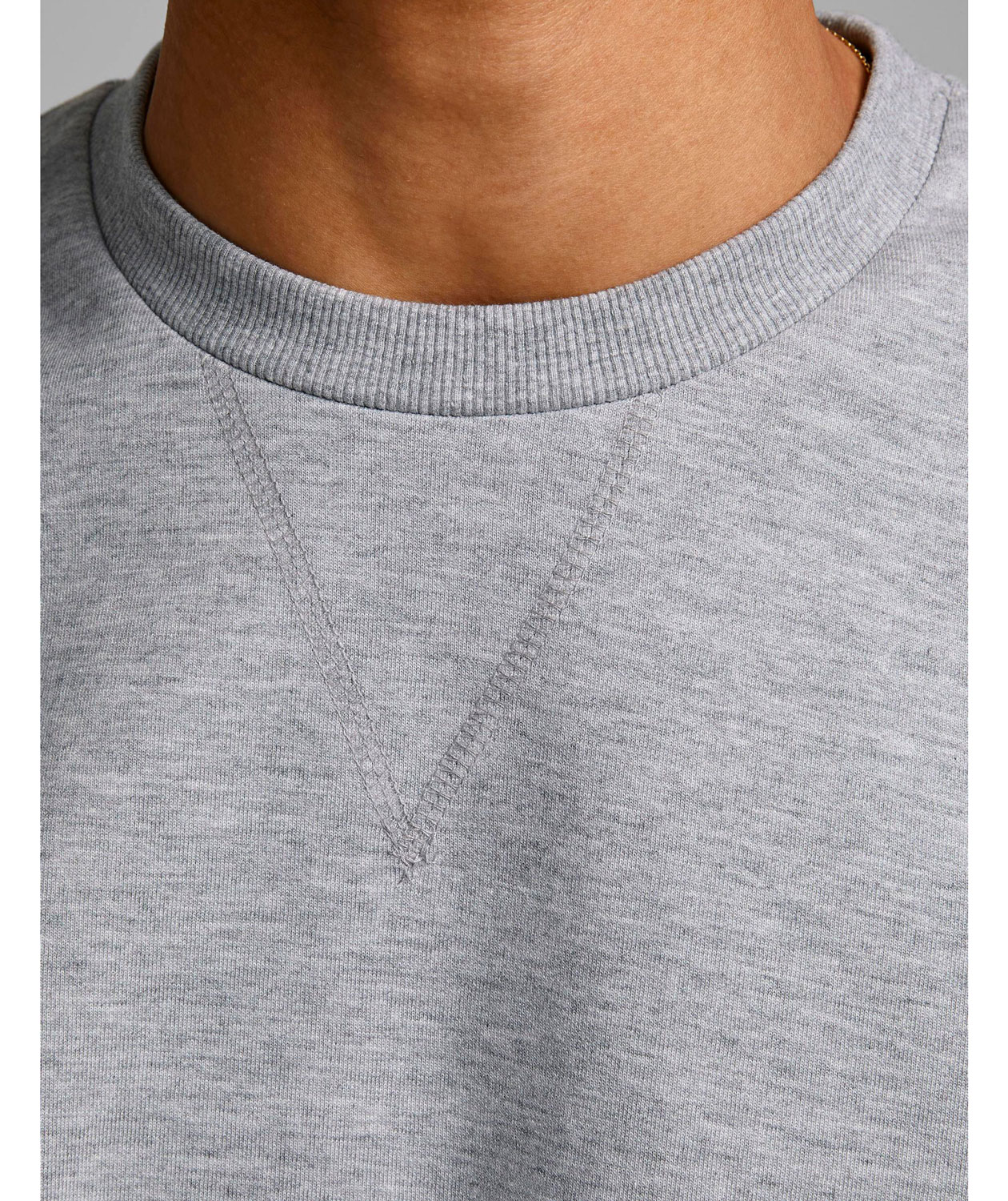 Jack & Jones JJEBASIC sweatshirt, Light Grey, large image number 3
