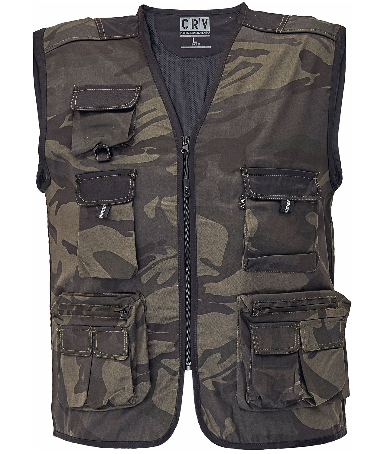 Cerva Crambe vest, Camouflage, large image number 0