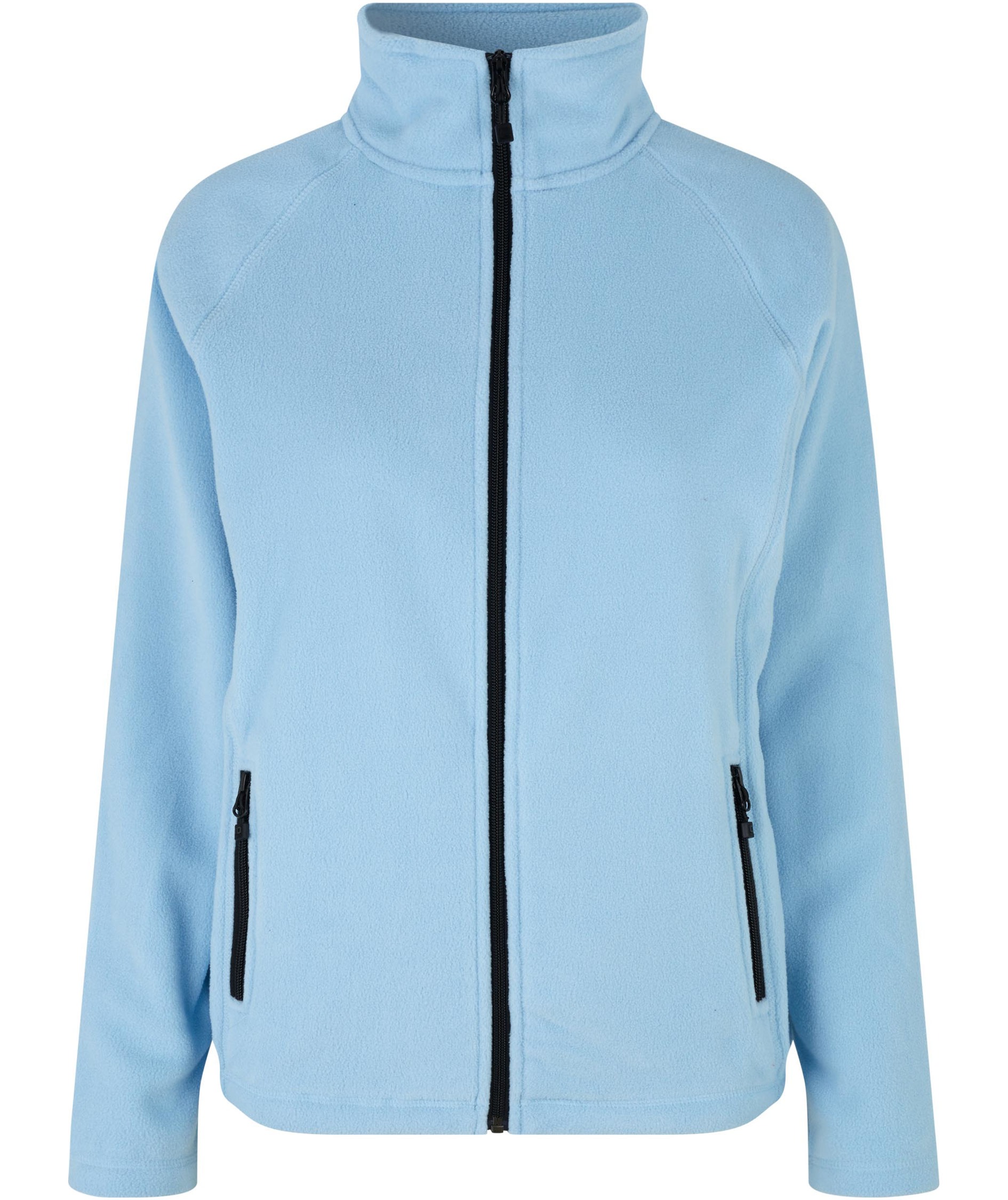 ID Microfleece Damen Strickjacke, Hellblau, Hellblau, swatch