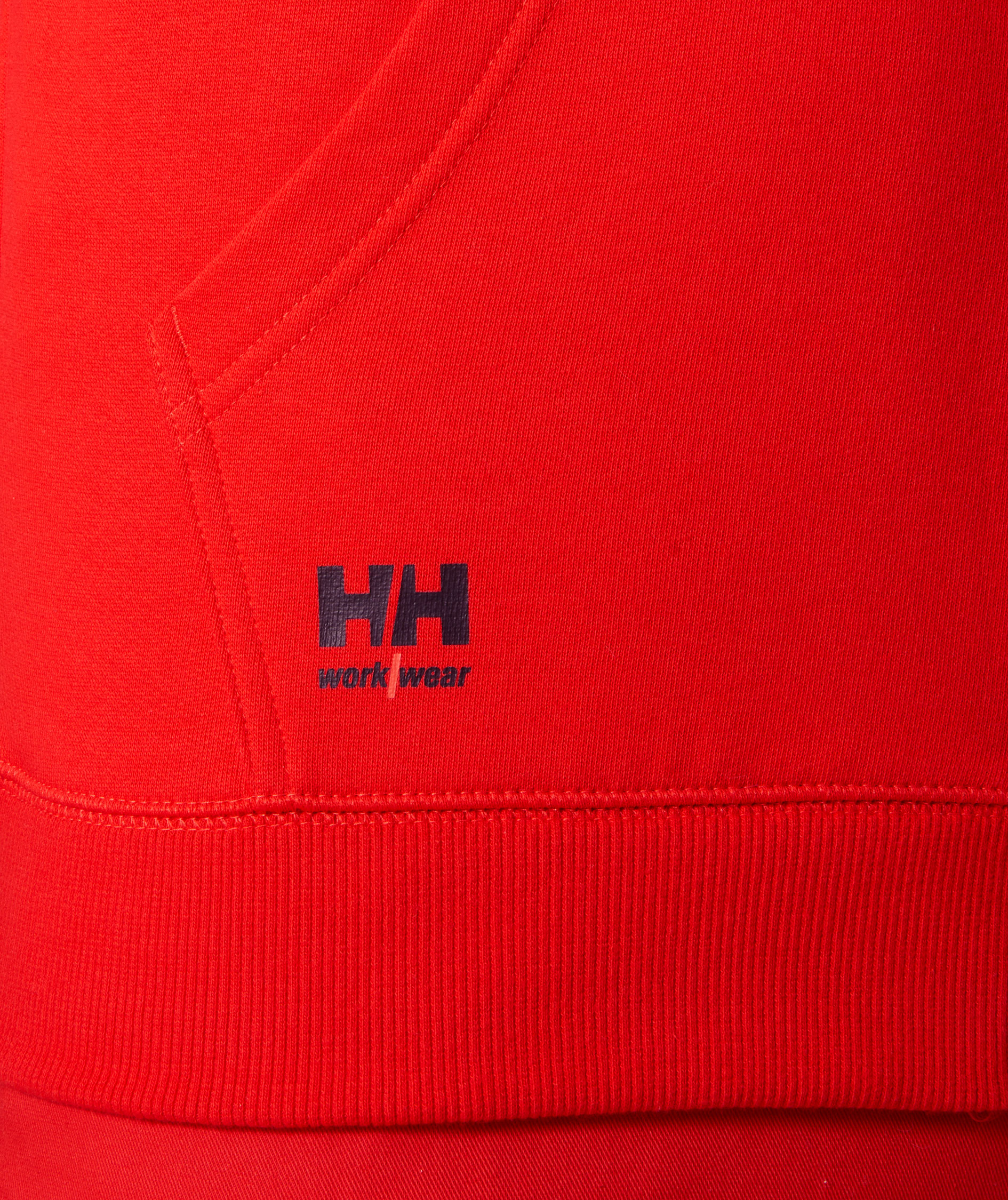 Helly Hansen Classic Hoodie mit Rei&szlig;verschluss, Alert red, large image number 5
