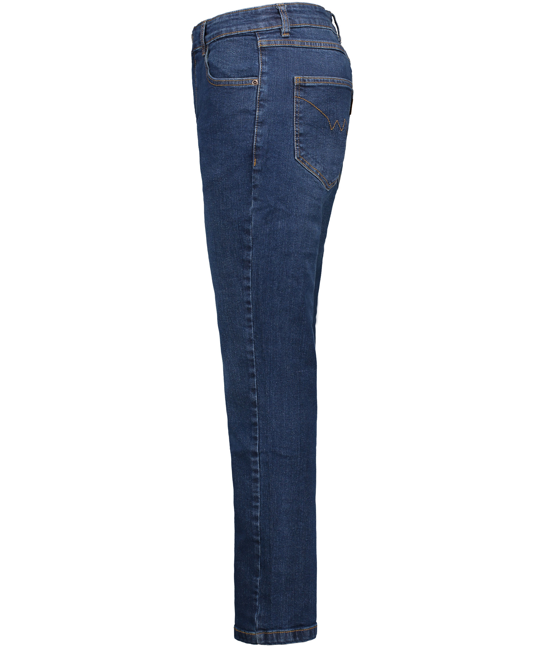 Westborn W5 regular fit jeans, Denim blue washed, large image number 6