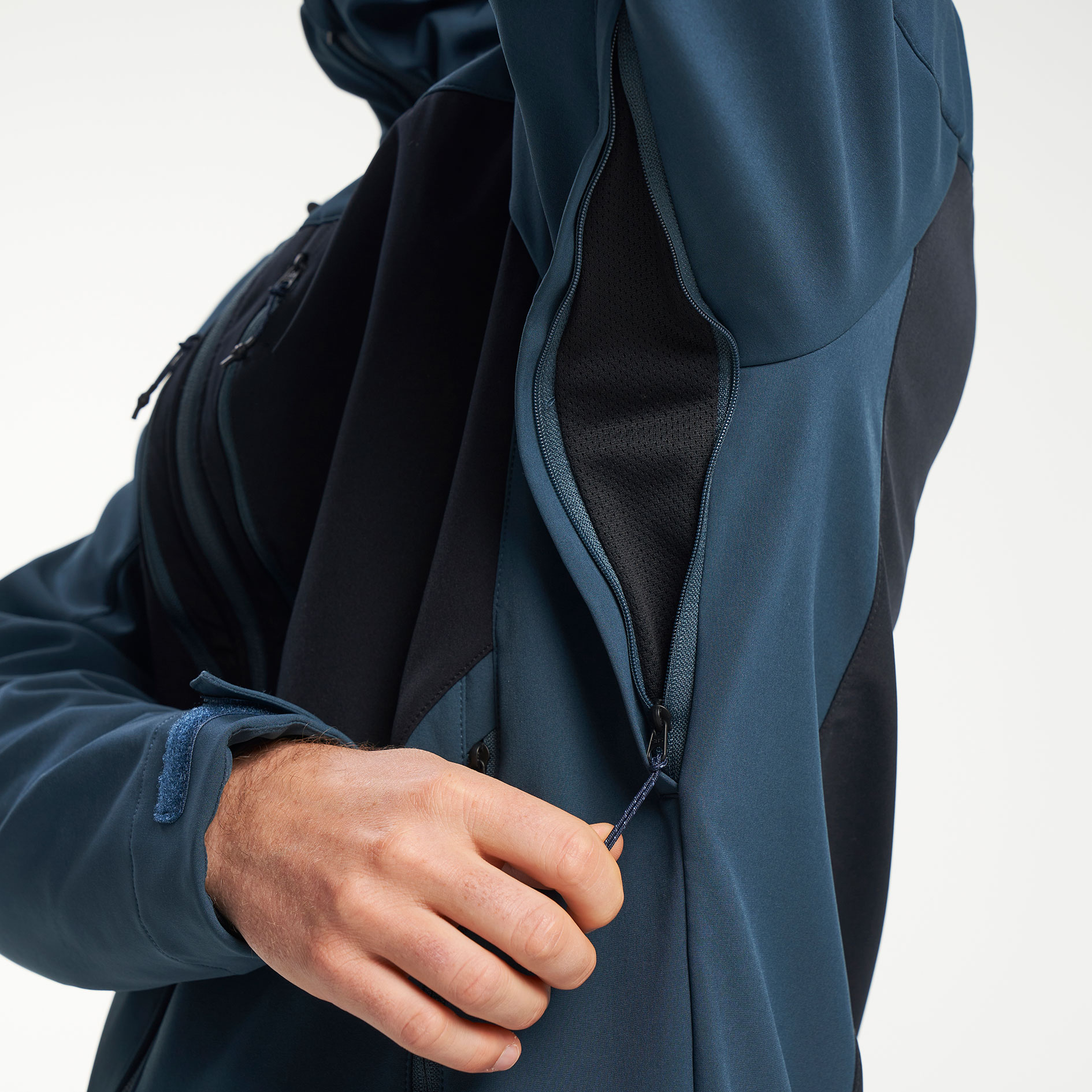 Tenson TXlite softshelljakke, Dark blue, large image number 7