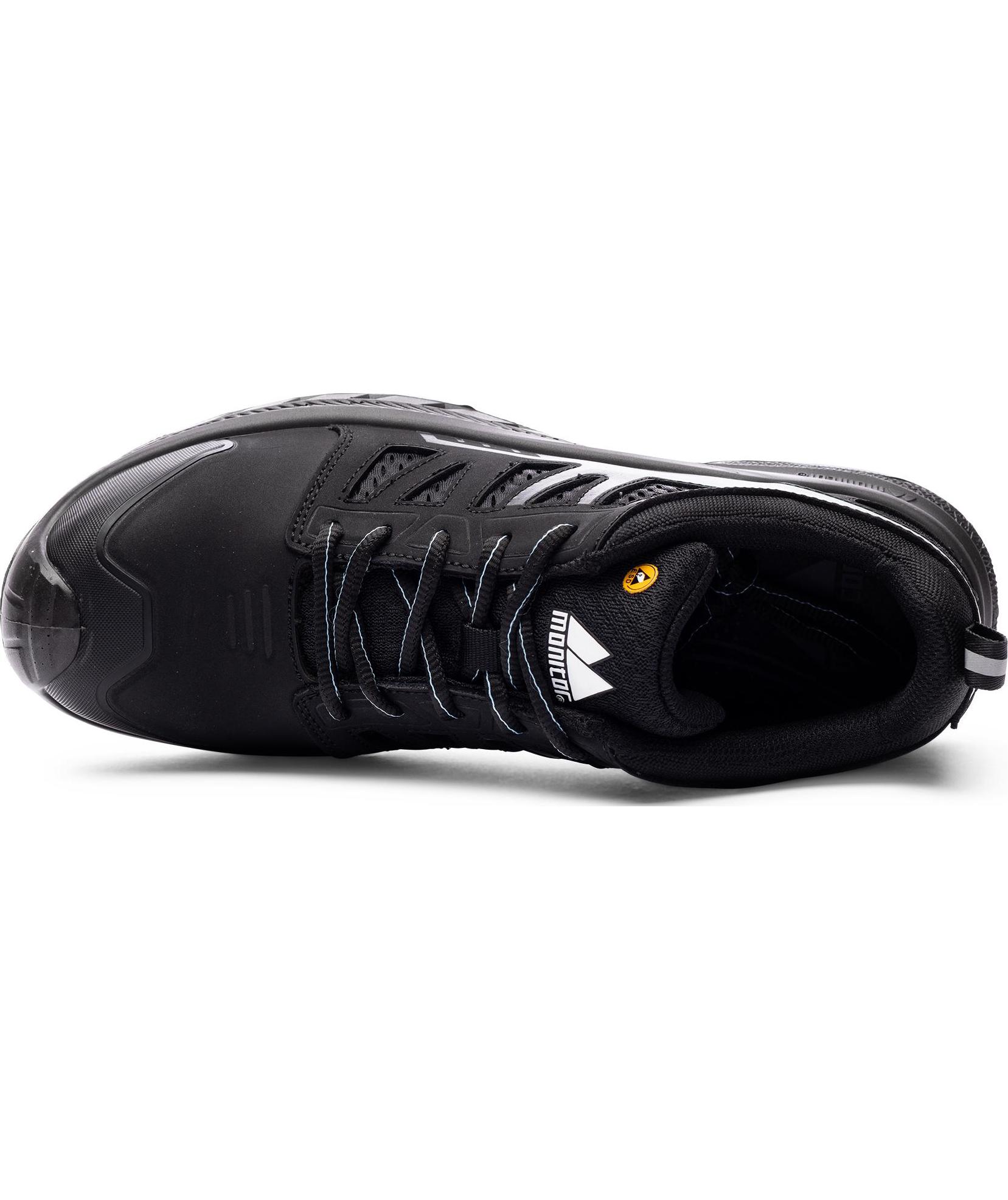 Monitor Dynatec Nova safety shoes S1PS, Black, large image number 3