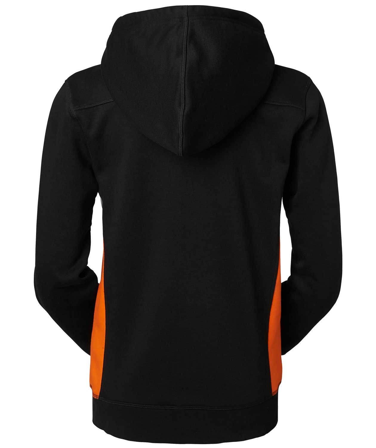 South West Ava dame hoodie, Svart/Orange, large image number 2
