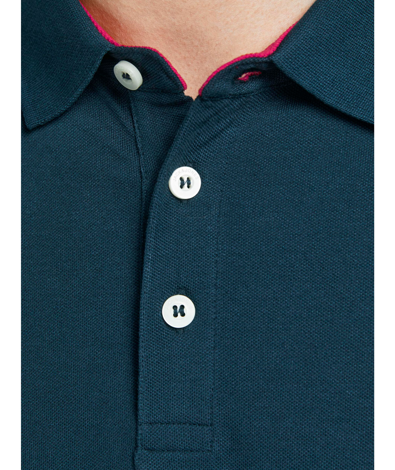 Jack & Jones JJEPAULOS polo shirt, Navy Blazer, large image number 3