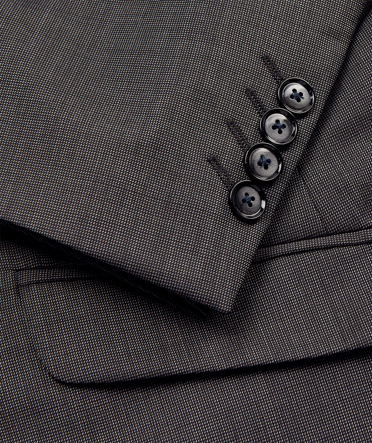 Sunwill Super 130 Modern fit Wollblazer, Anthrazit, large image number 5