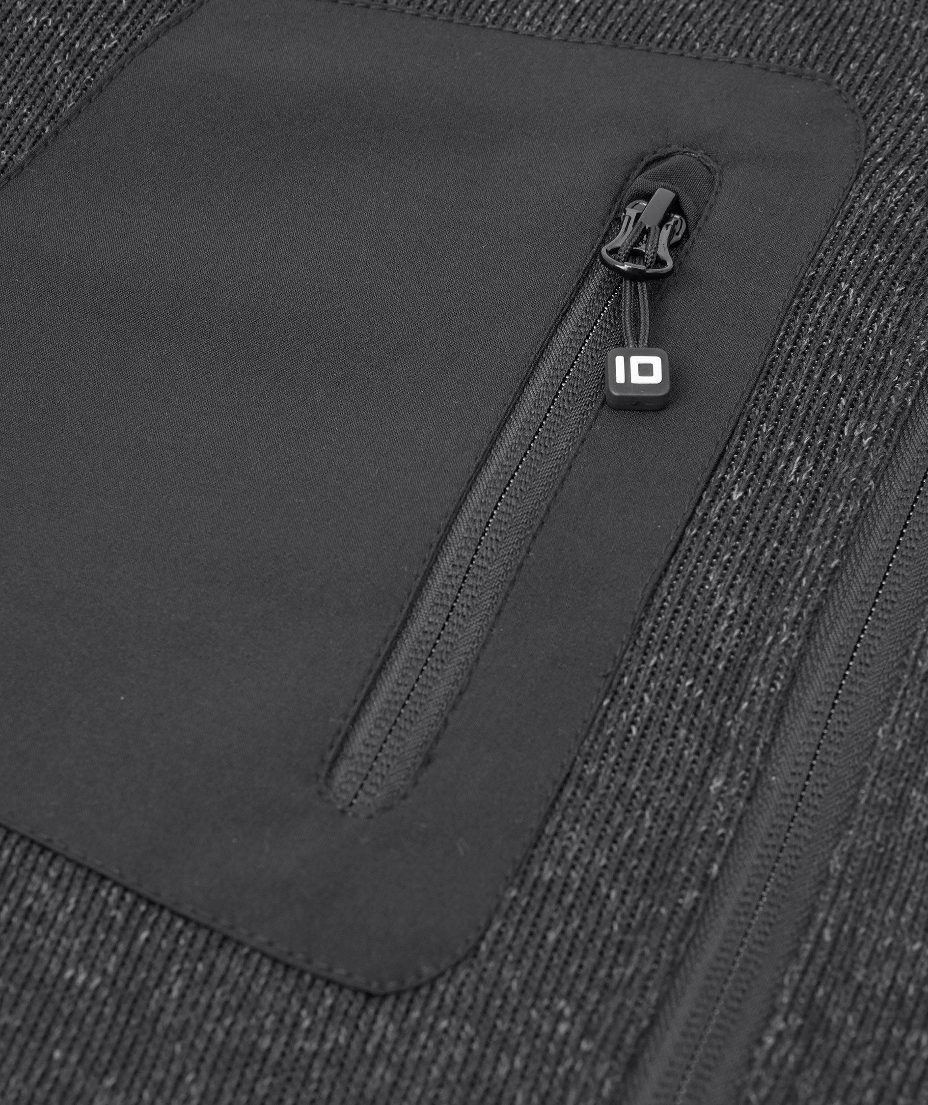 ID Strickfleece-Cardigan, Anthrazitgrau Melange, large image number 3