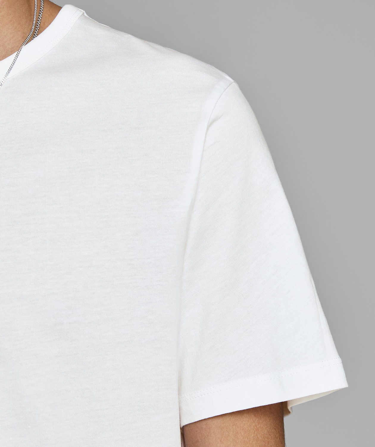 Jack & Jones JABASIC 2er Pack kurz&auml;rmlige Unterhemd, Wei&szlig;, large image number 5