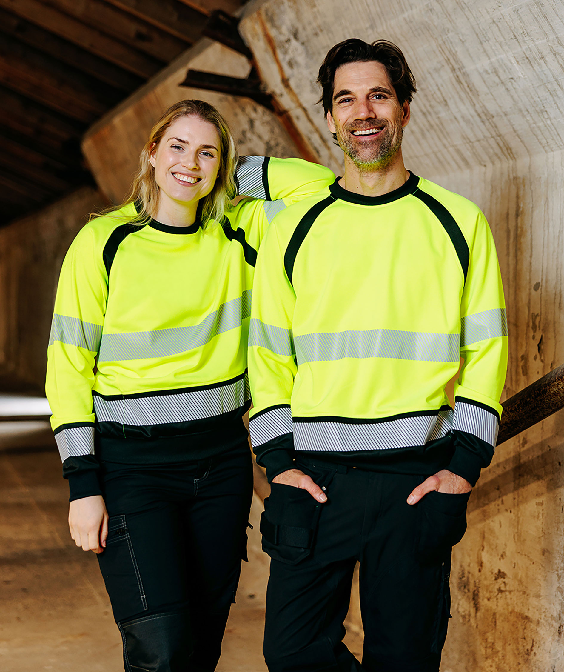 YOU Frontline sweatshirt, Safety yellow, large image number 6