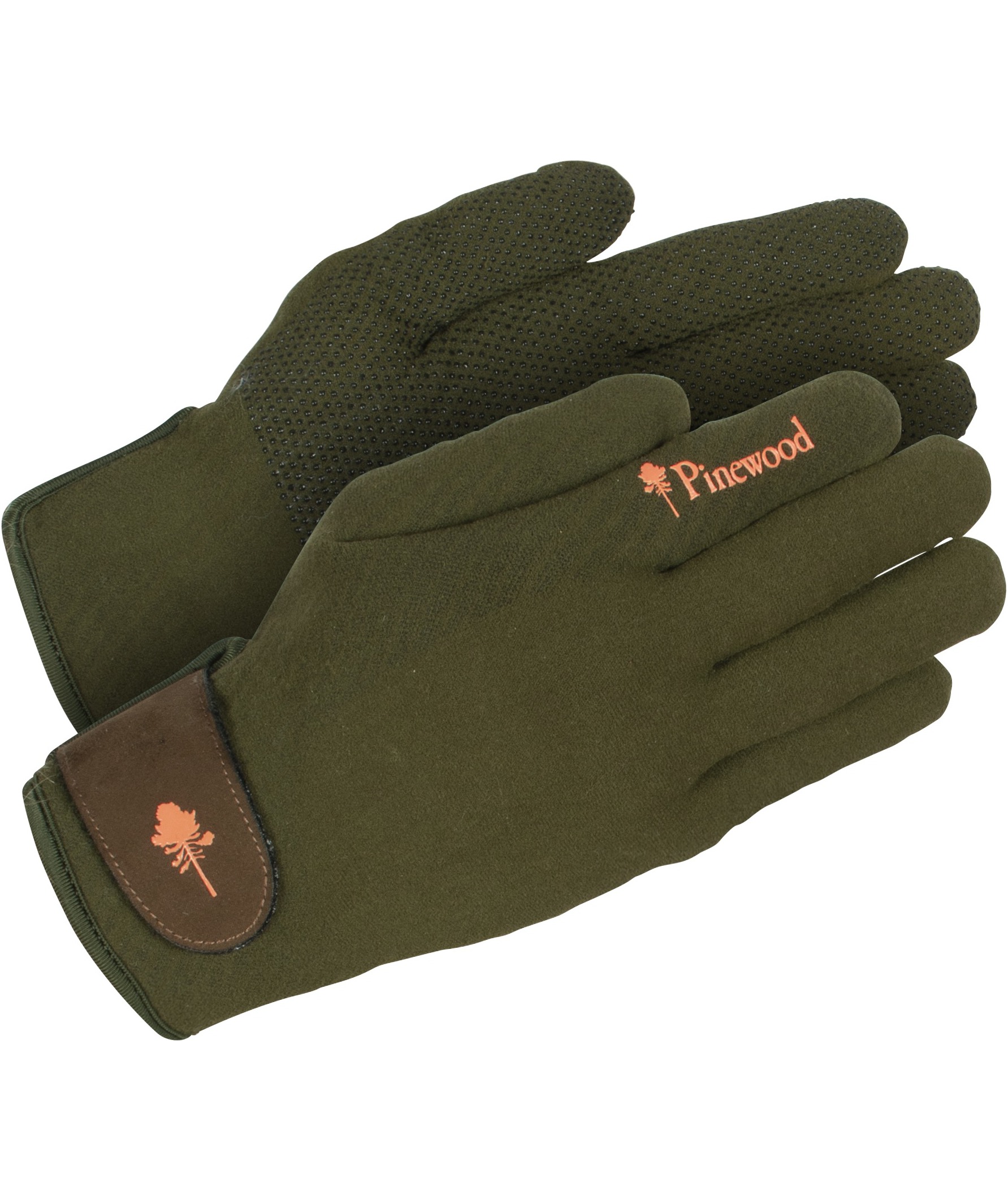 Pinewood&nbsp;Hunters Stretch Extreme handsker, Mossgreen/D. Brown