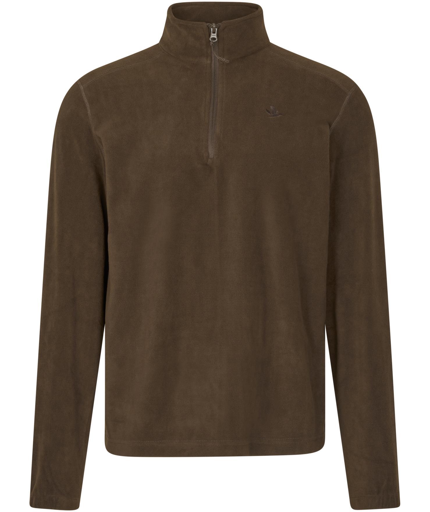 Seeland Benjamin Halfzip Fleecepullover, Dark brown