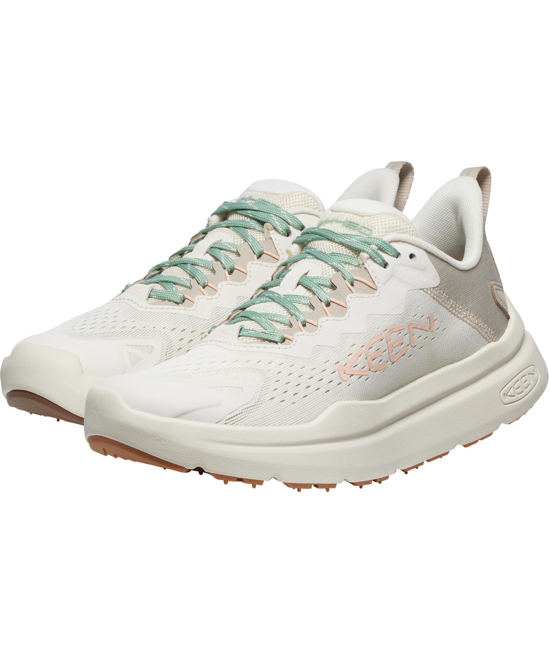 Keen WK450 women's  sneakers, Birch/Peach parfait, large image number 5