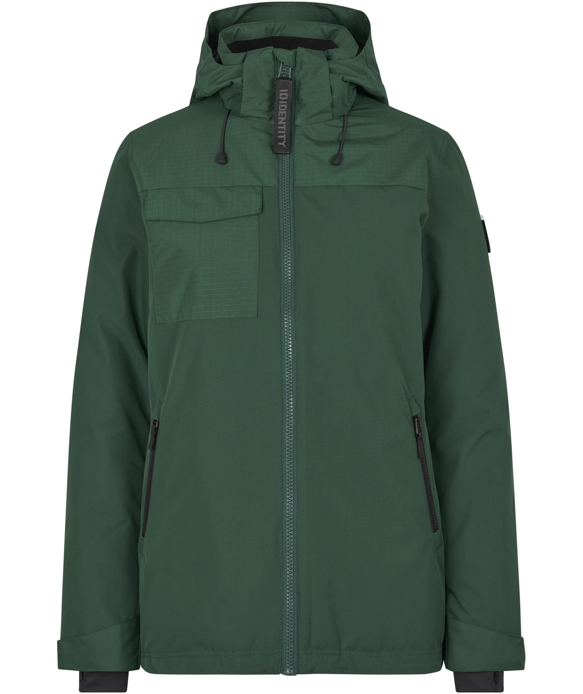 ID Damen Winterjacke, Flaschengr&uuml;n, Flaschengr&uuml;n, swatch