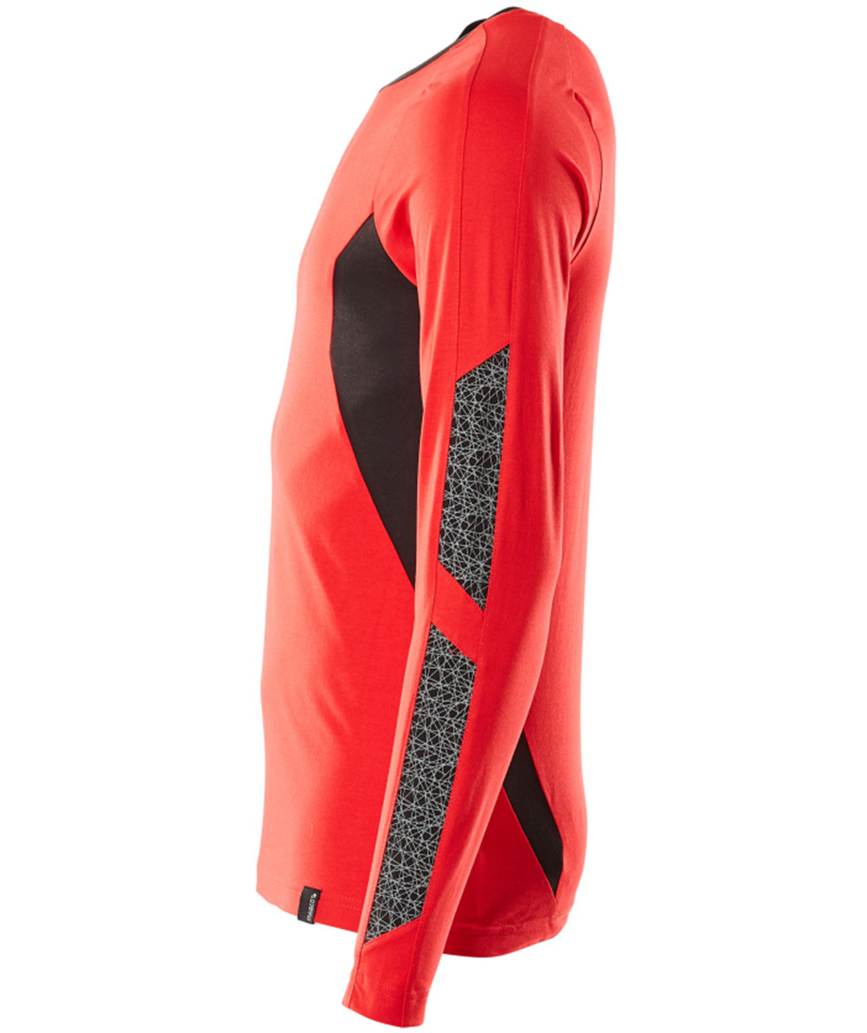 Mascot Accelerate langermet T-skjorte, Signal r&oslash;d/svart, large image number 3