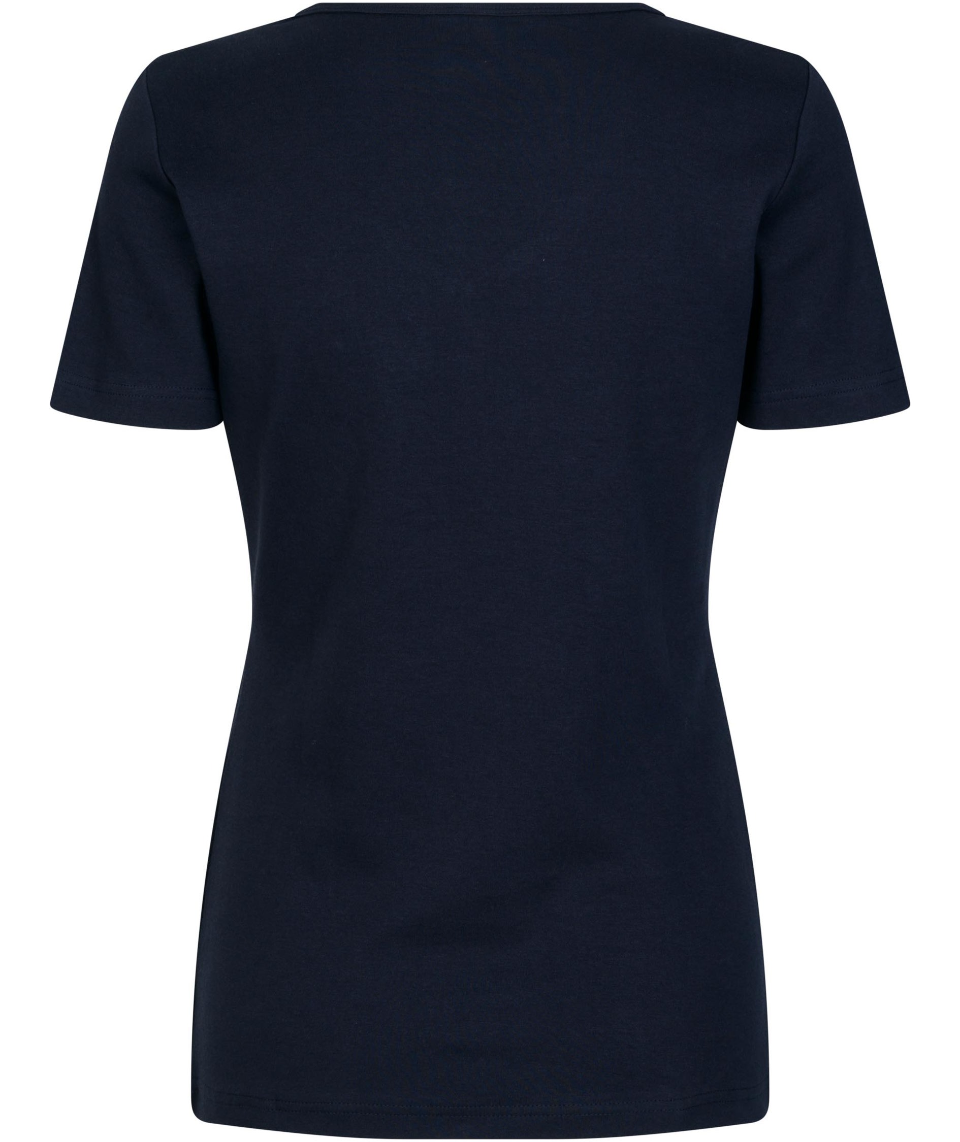 ID Interlock dame T-skjorte, Marine