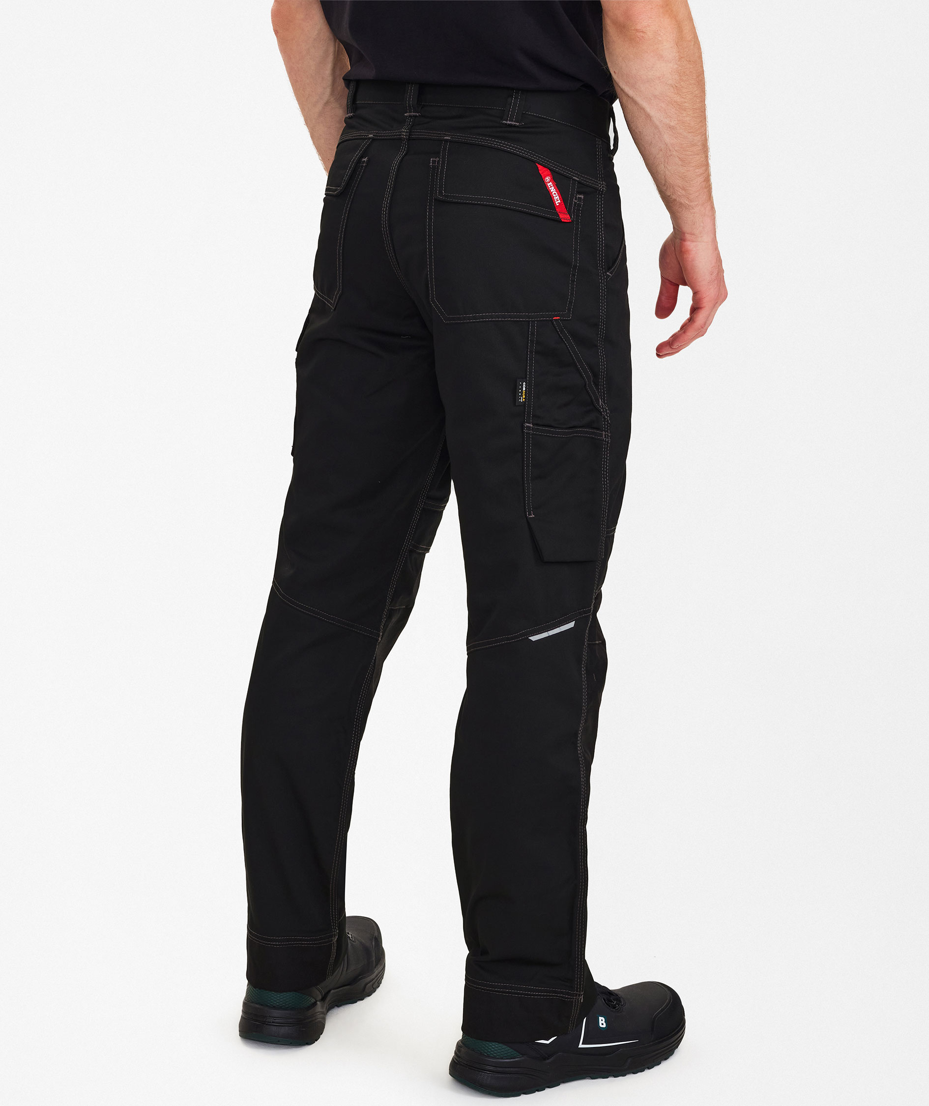 Engel Combat Work trousers, Black, large image number 3