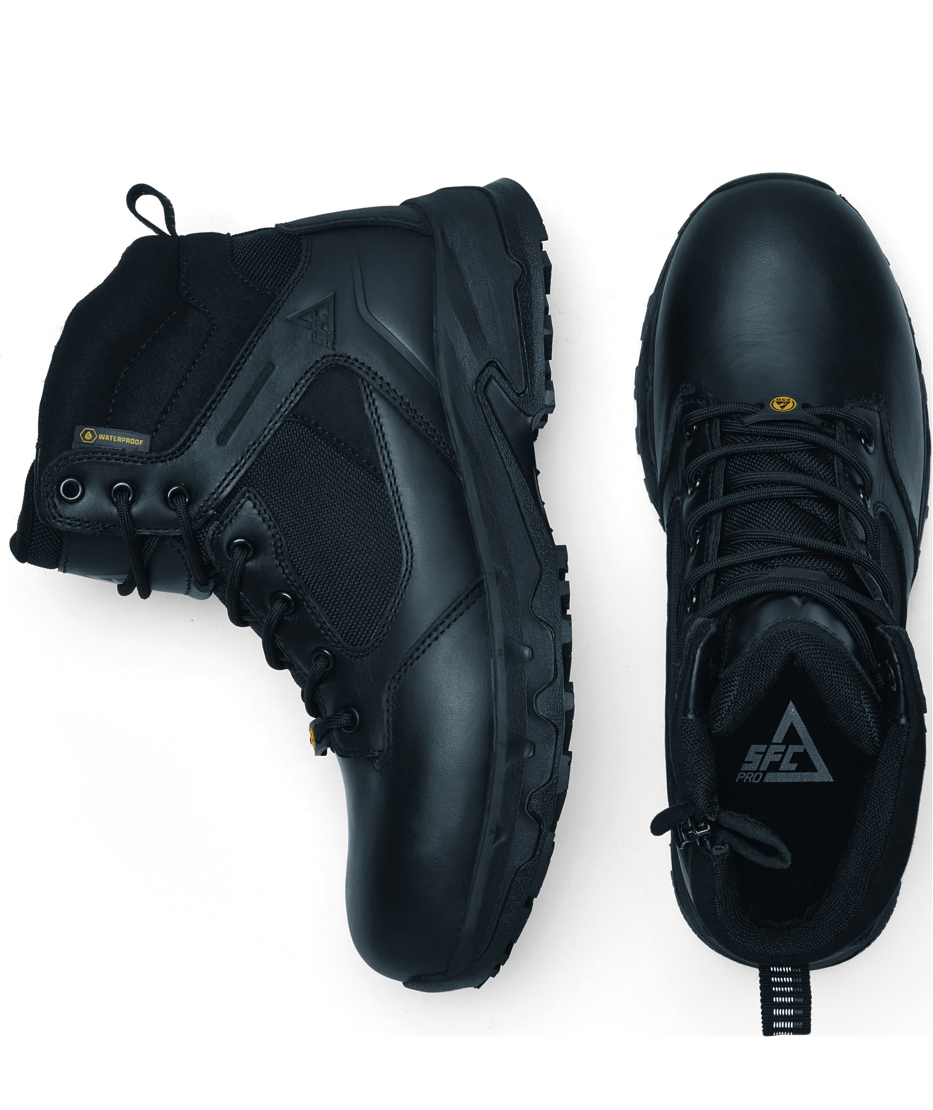 Shoes For Crews Defense Mid boots O6, Black, large image number 16