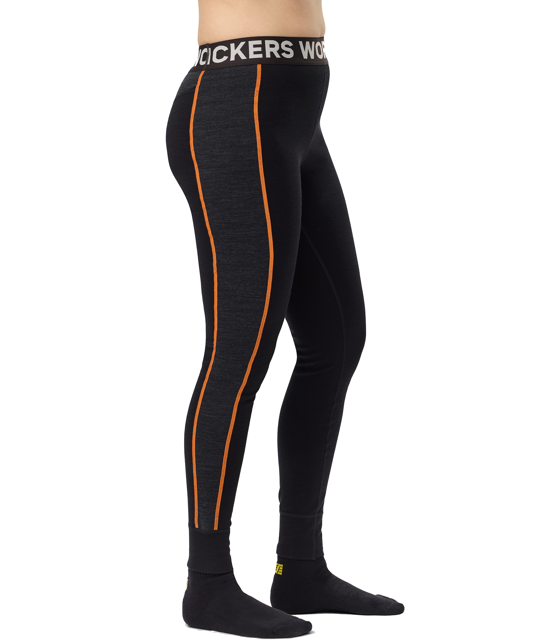 Snickers underst&auml;llsbyxor med merinoull 9471 dam, Black/Anthracite Melange, large image number 7