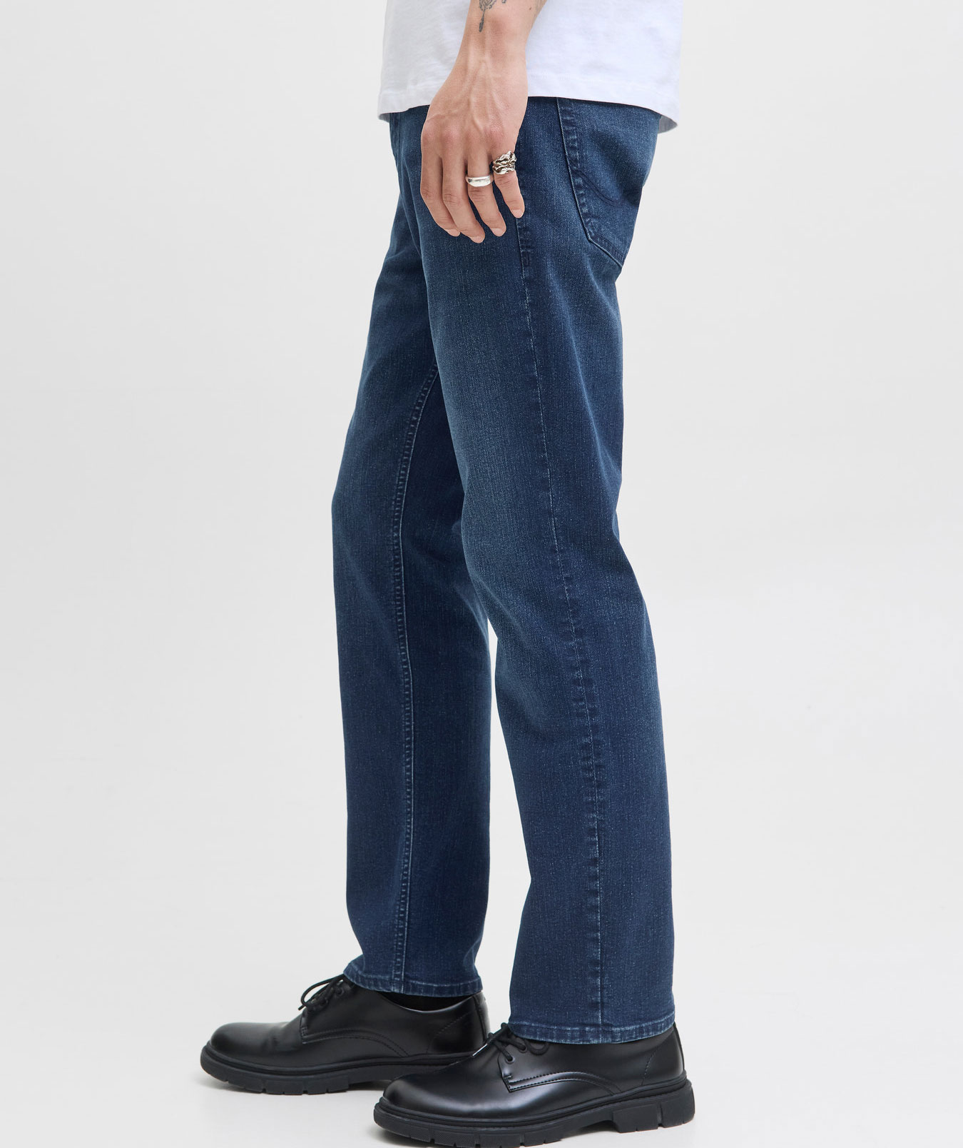 Jack & Jones JJICLARK SQ 260 Jeans, Blue Denim, large image number 5