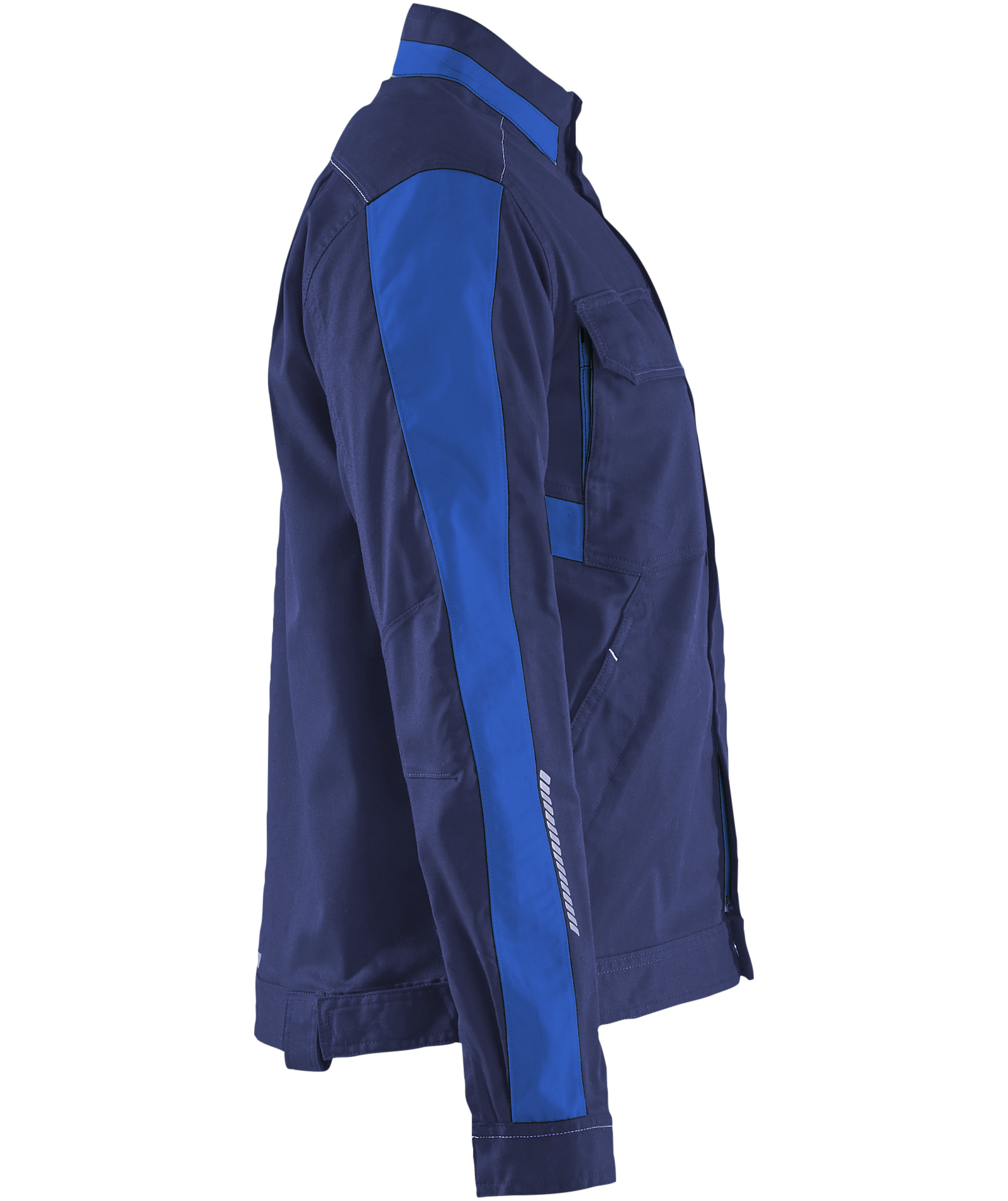 Bl&aring;kl&auml;der dame arbeidsjakke, Marinebl&aring;/Koboltbl&aring;, large image number 2