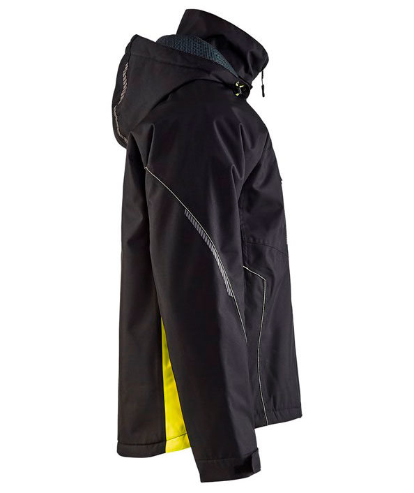 Bl&aring;kl&auml;der Unite skaljacka, Svart/Gul, large image number 2