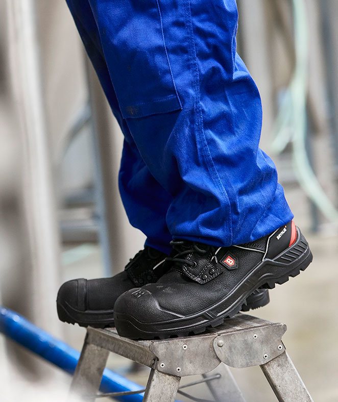 Brynje B-dry Shoe skyddsskor S3, Svart