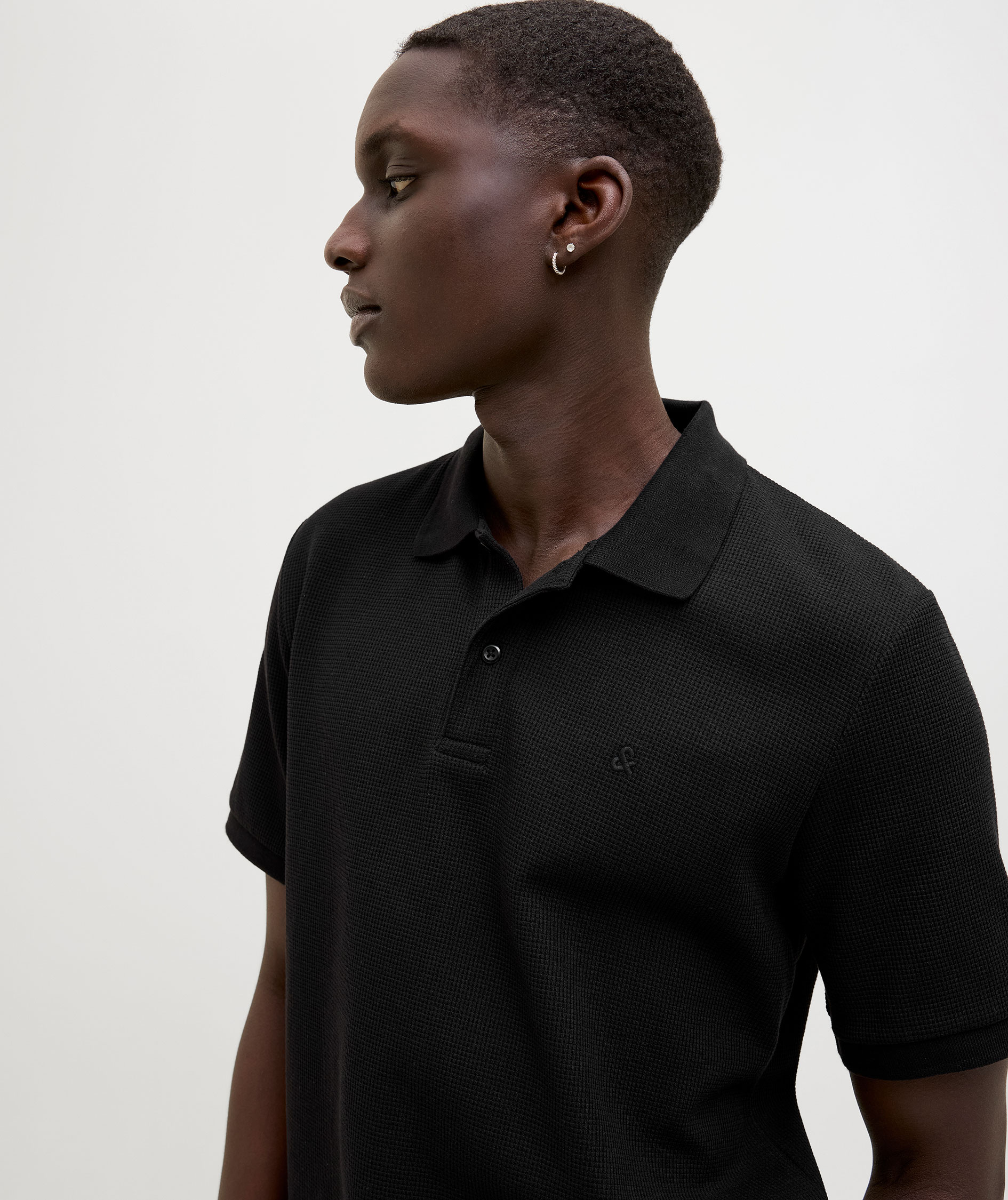 Jack & Jones JJEAUSTIN Polo shirt, Black, large image number 3