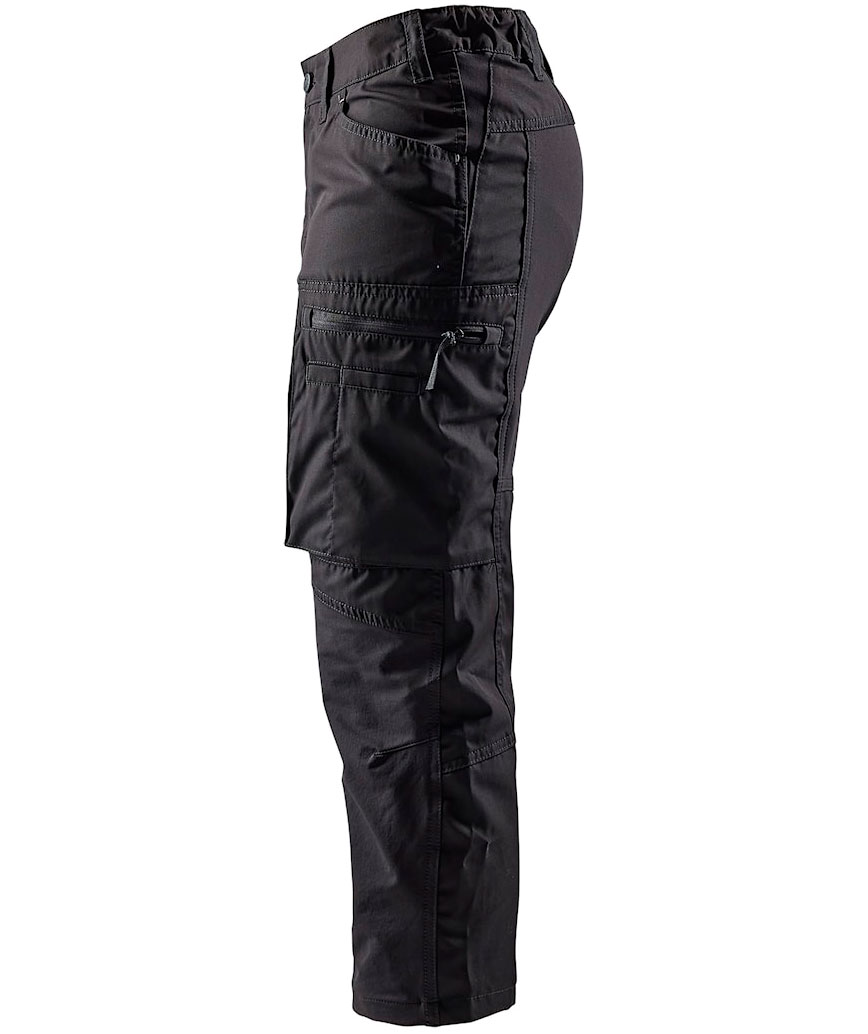 Bl&aring;kl&auml;der women's knee pants, Black, large image number 4
