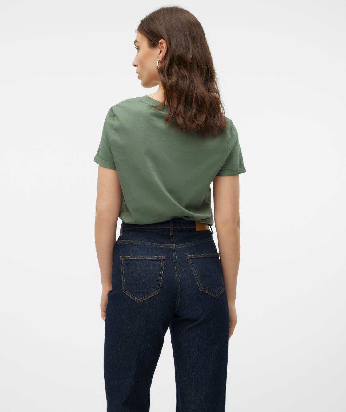 Vero Moda VMPAULA T-shirt, Laurel Wreath, large image number 2