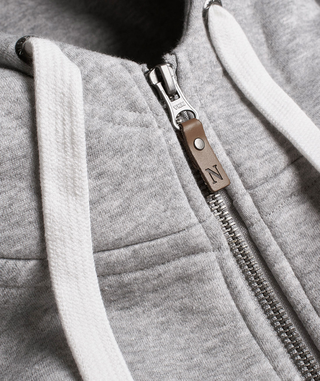 Nimbus Williamsburg hoodie med blixtl&aring;s, Grey melange, large image number 3