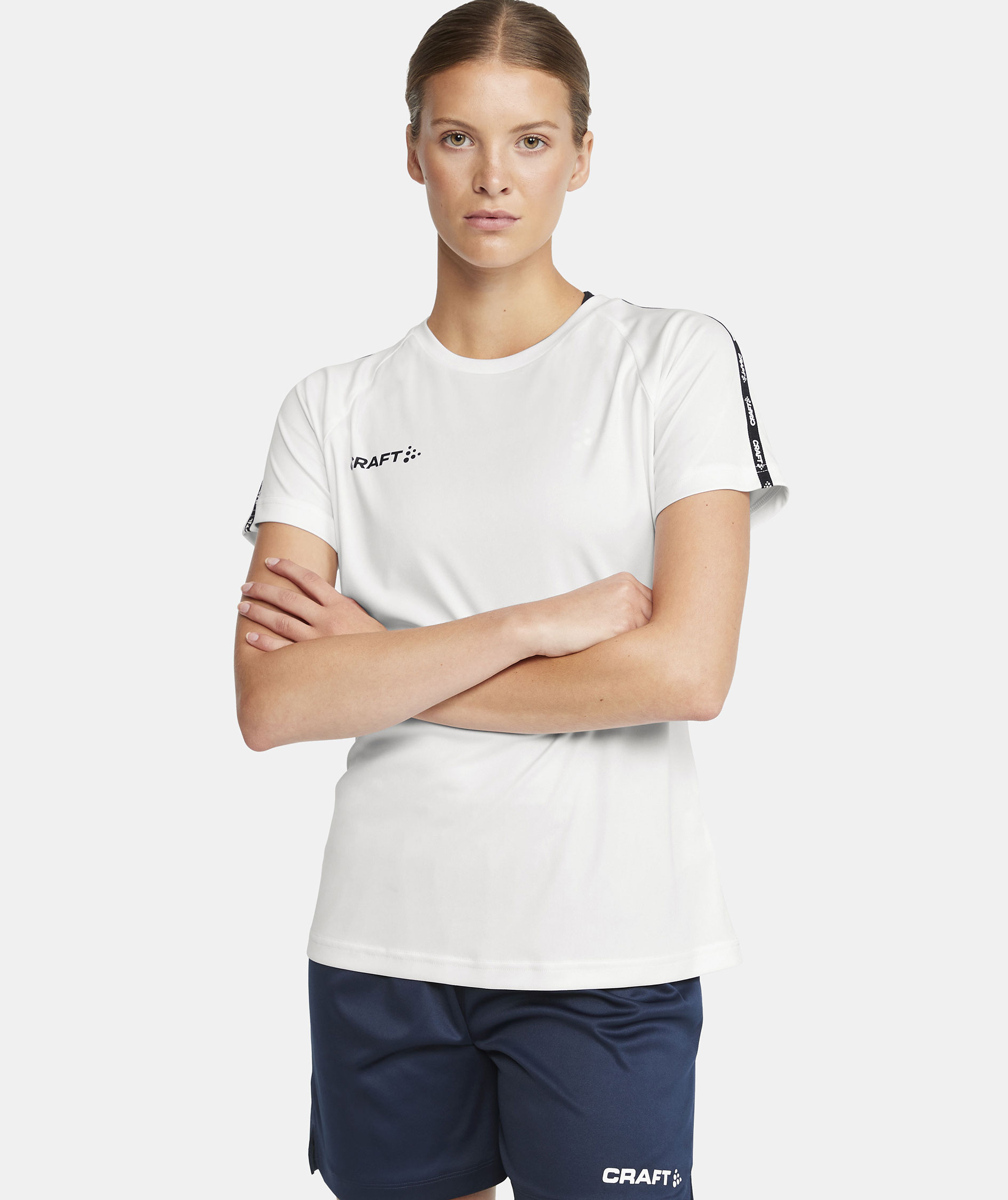 Craft Squad 2.0 Contrast dame T-skjorte, White, large image number 4