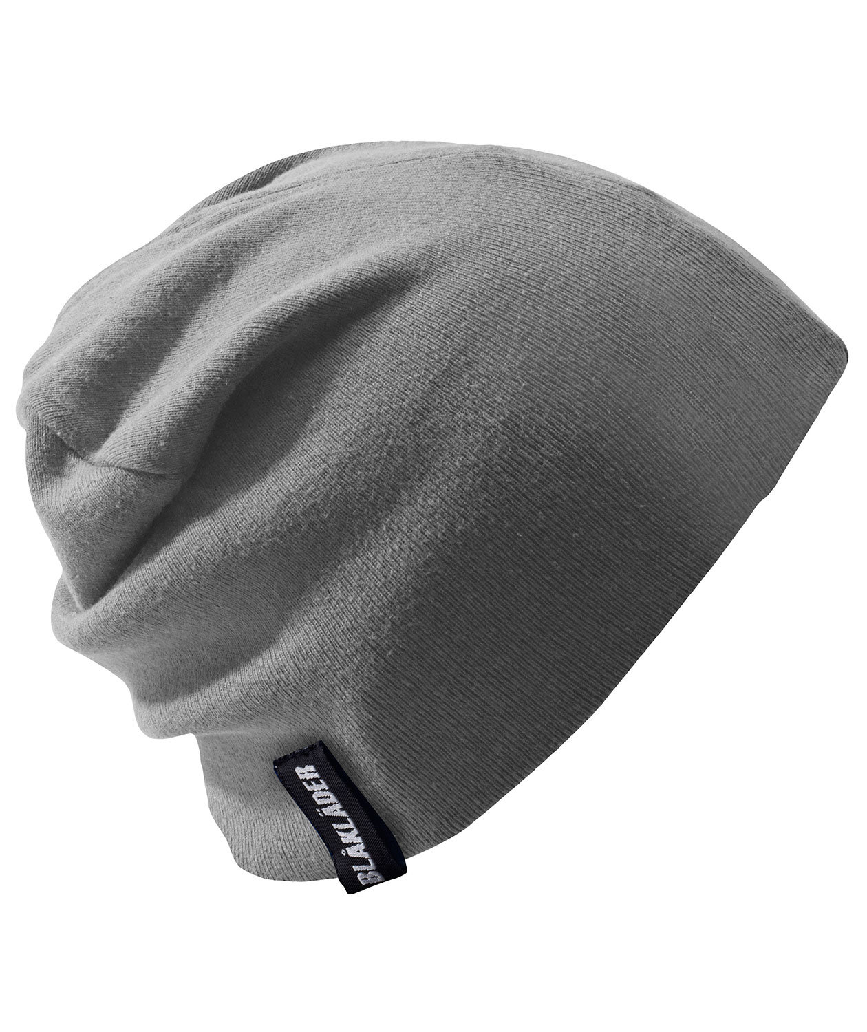 Bl&aring;kl&auml;der strikket hue, Gr&aring;meleret, Gr&aring;meleret, large image number 0