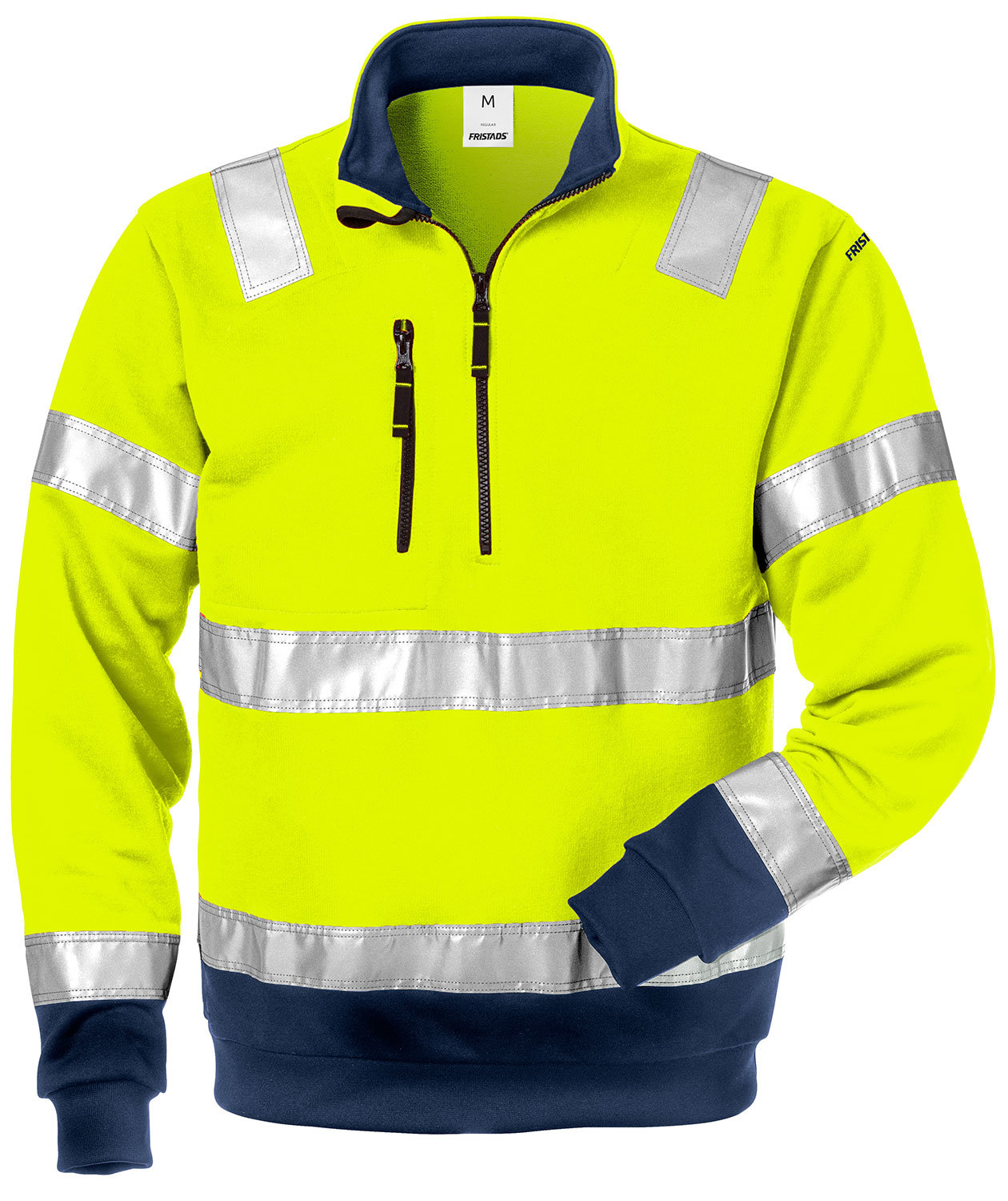 Hi-Vis gul/marinebl&aring;