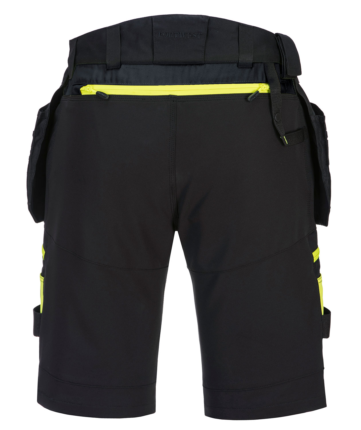 Portwest DX4 hantverksshorts full stretch, Svart