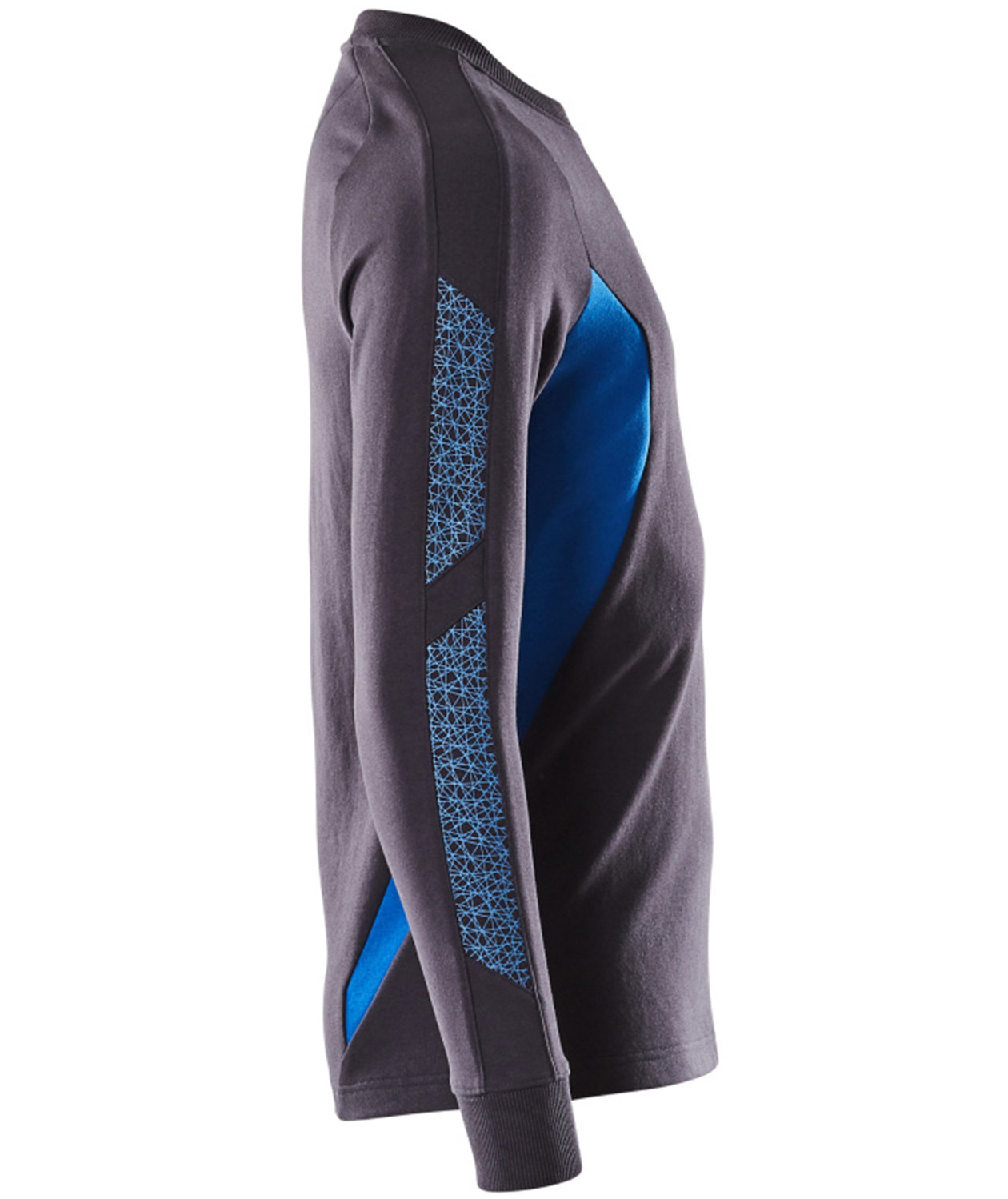 Mascot Accelerate sweatshirt, Dark Marine/Azure, large image number 2